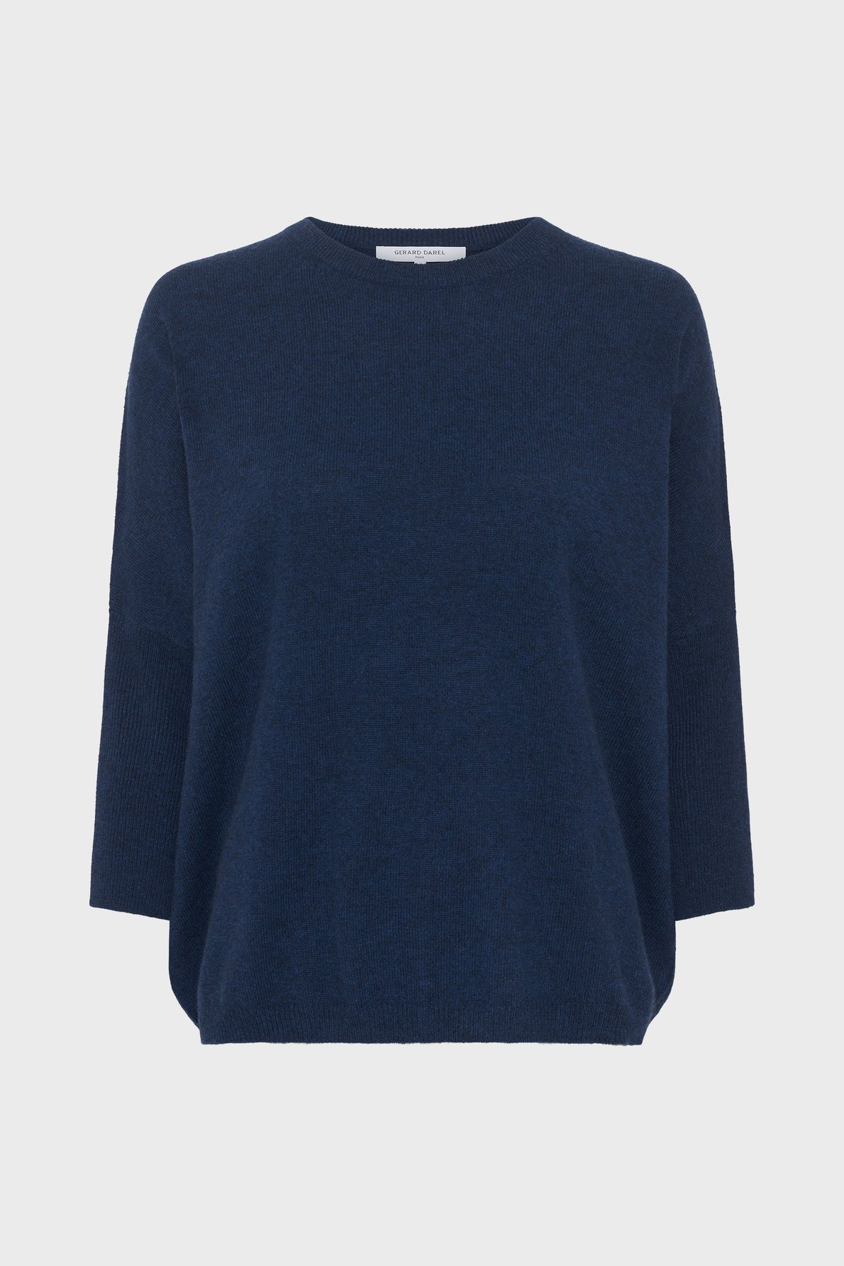 Pull ample à col rond en cachemire - erline GERARD DAREL Bleu