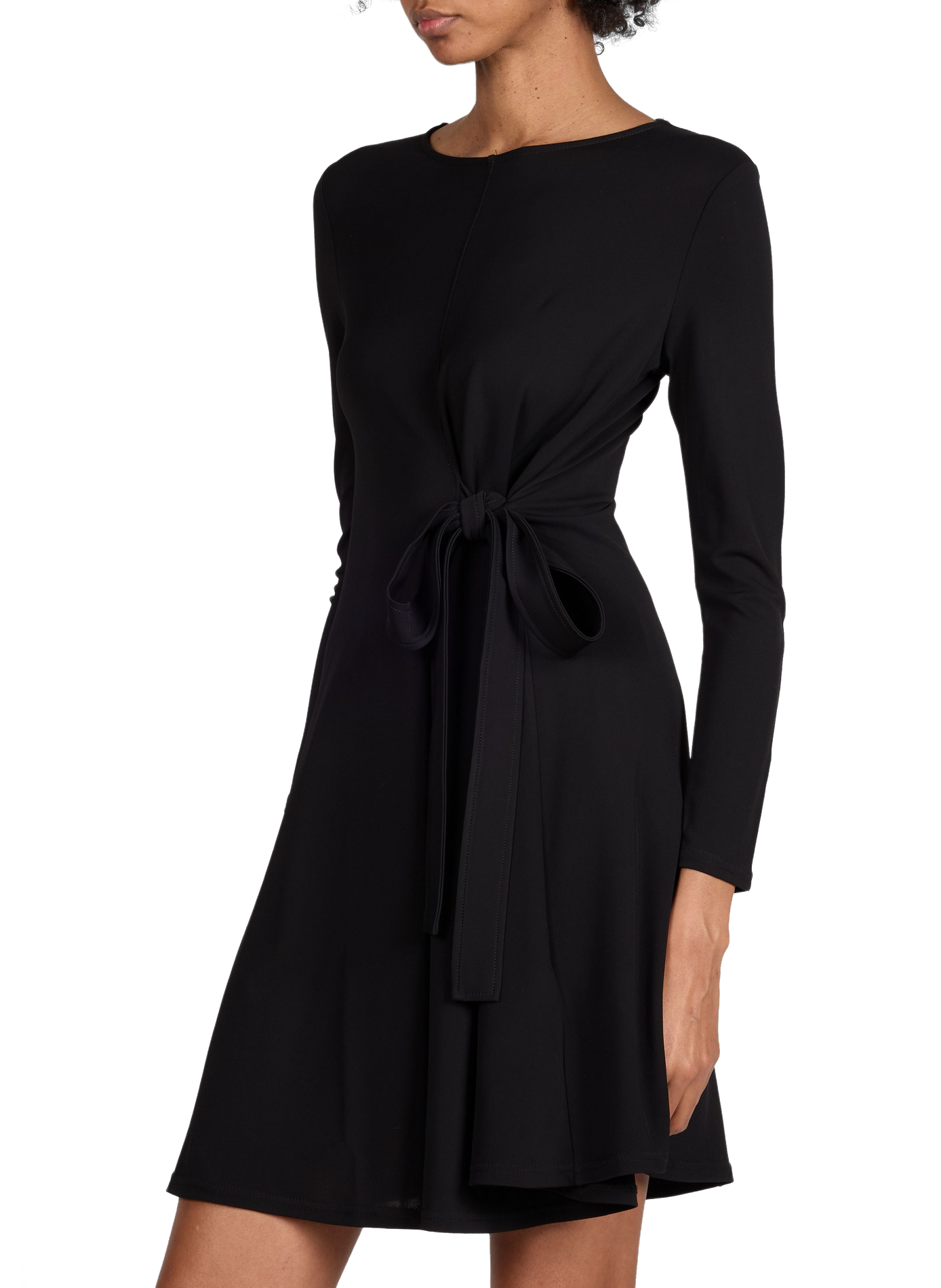 Loose short dress WEEK END Black