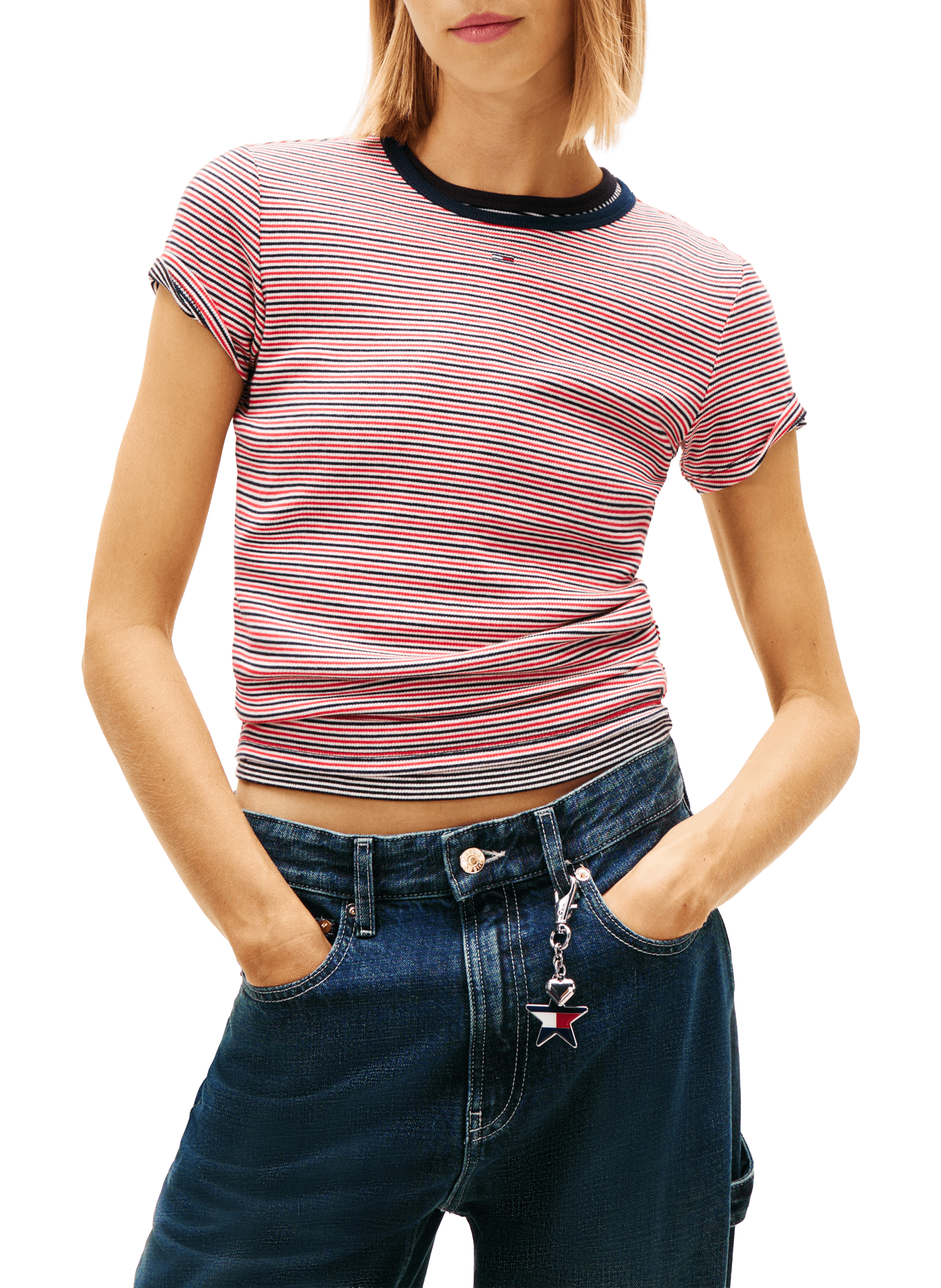  Logo T-shirt TOMMY HILFIGER Multicolour