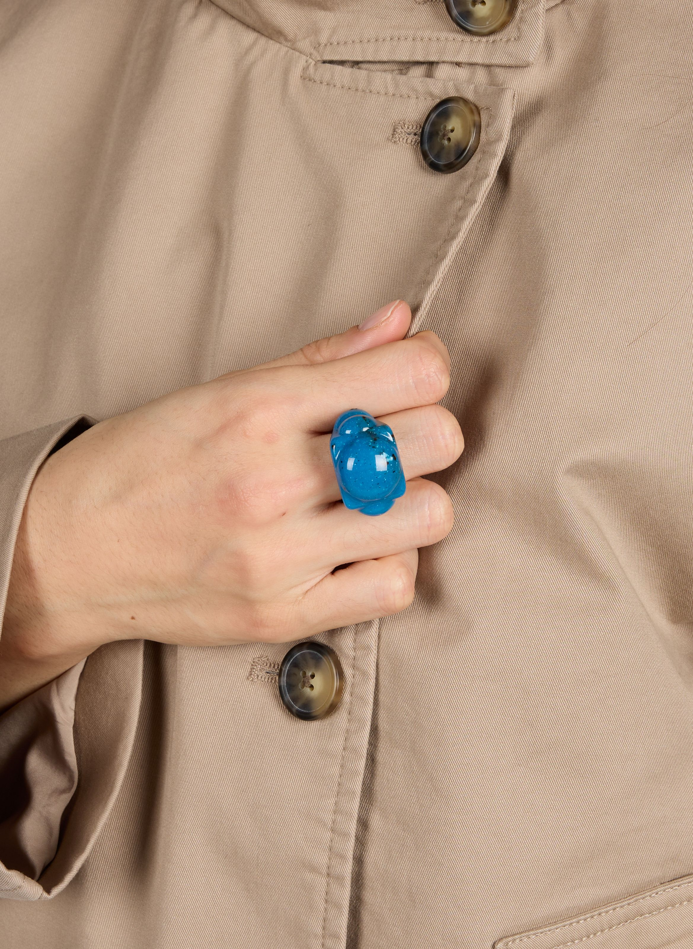 Ring All In Mare LA MANSO Blue