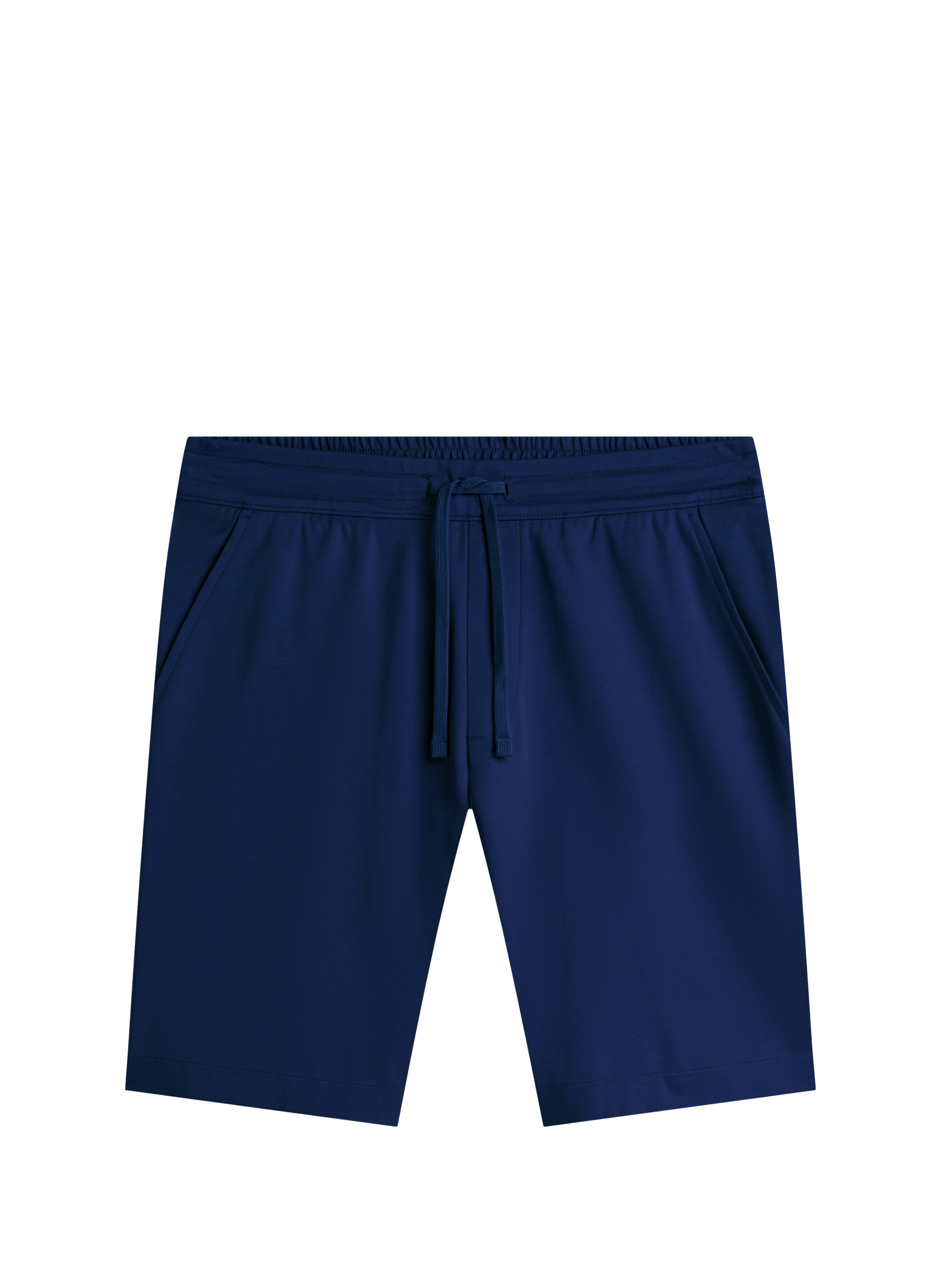 Straight Bermuda shorts in mixed cotton TOMMY HILFIGER Blue