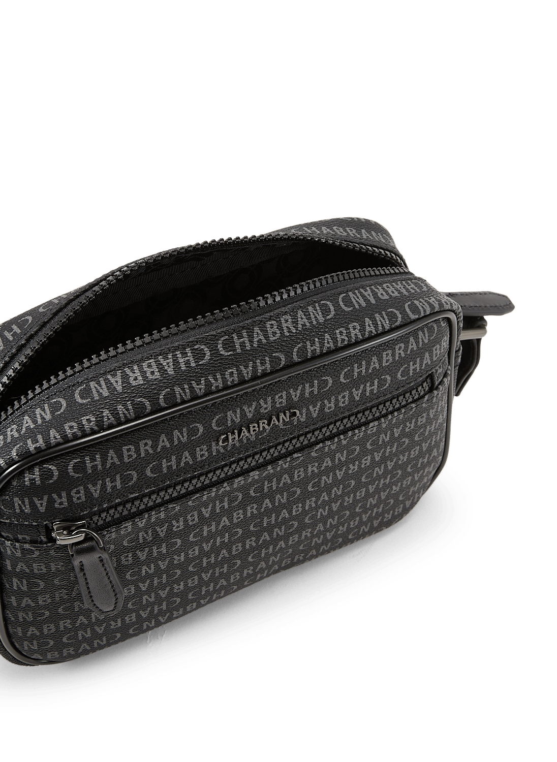 Monogram printed bag CHABRAND Black
