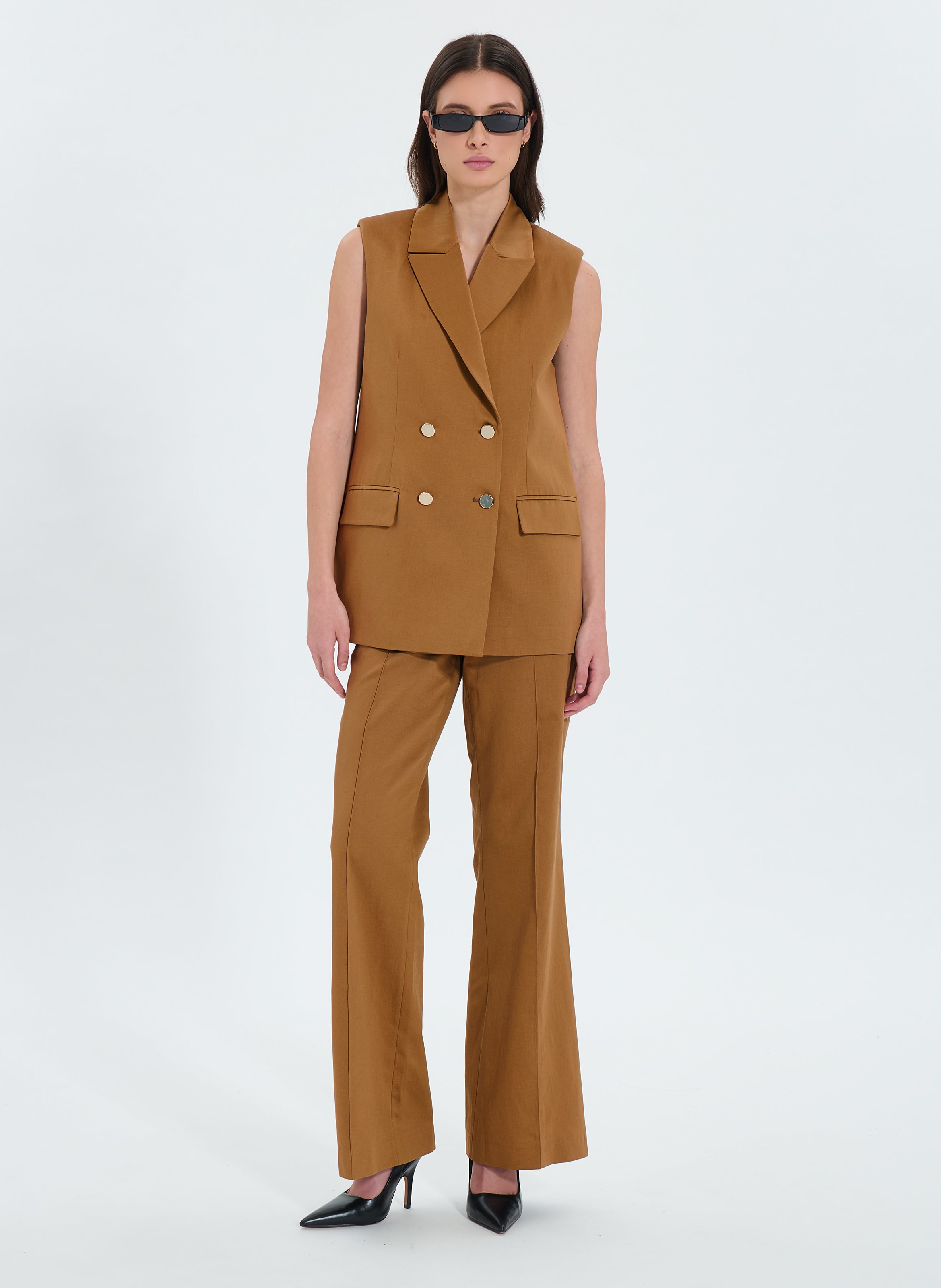 Veste  vaasa ZAPA Marron