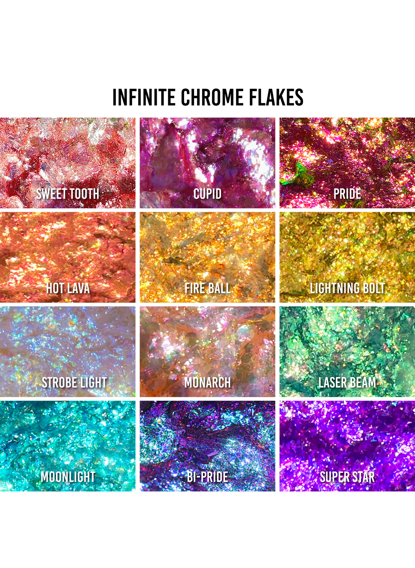 Infinite Chrome Flakes Firefly