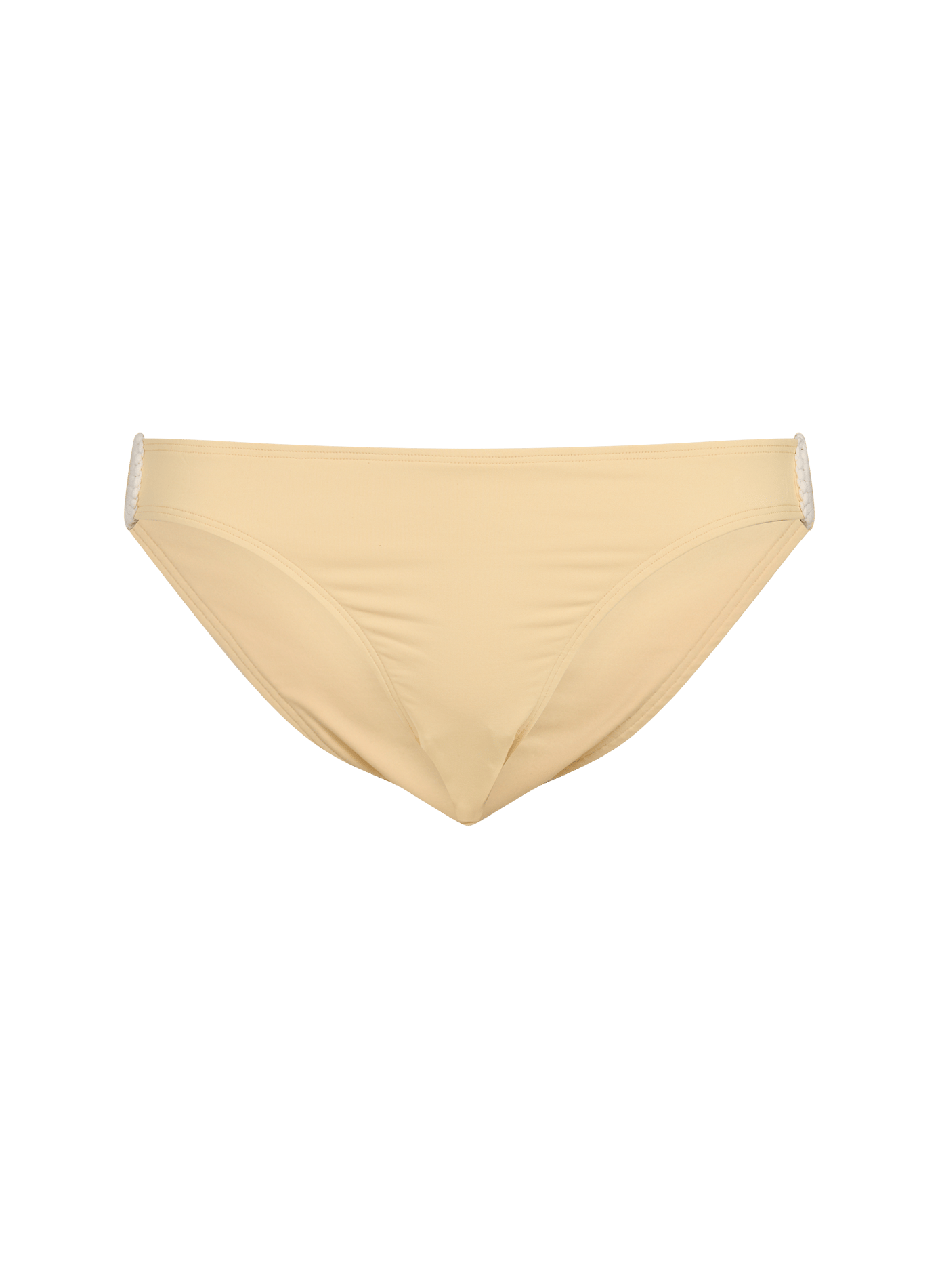 Bas de maillot de bain à détail macramé sur les côtés D NU D Jaune