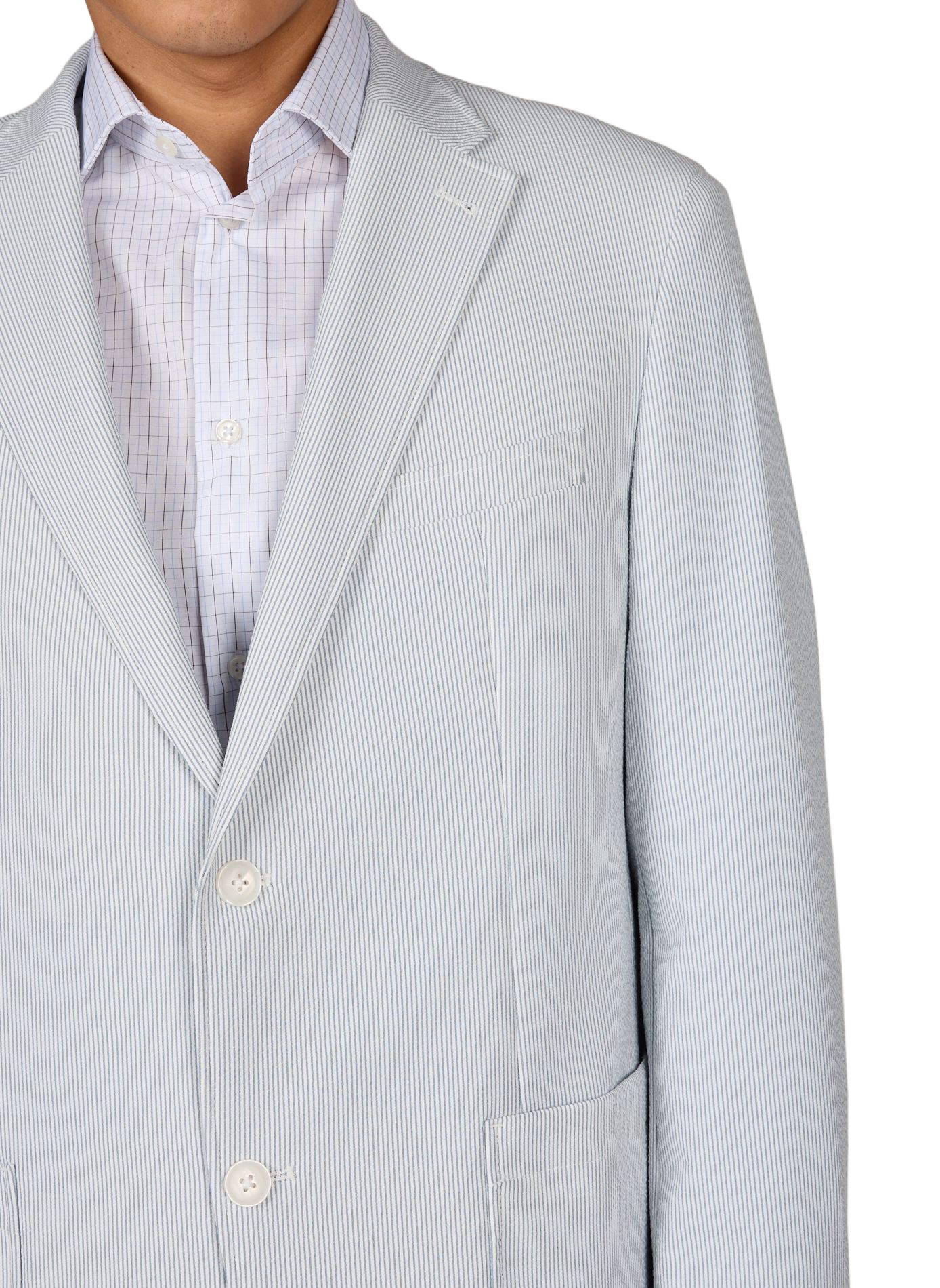 Giacca da abito a righe PIERRE CARDIN Blu