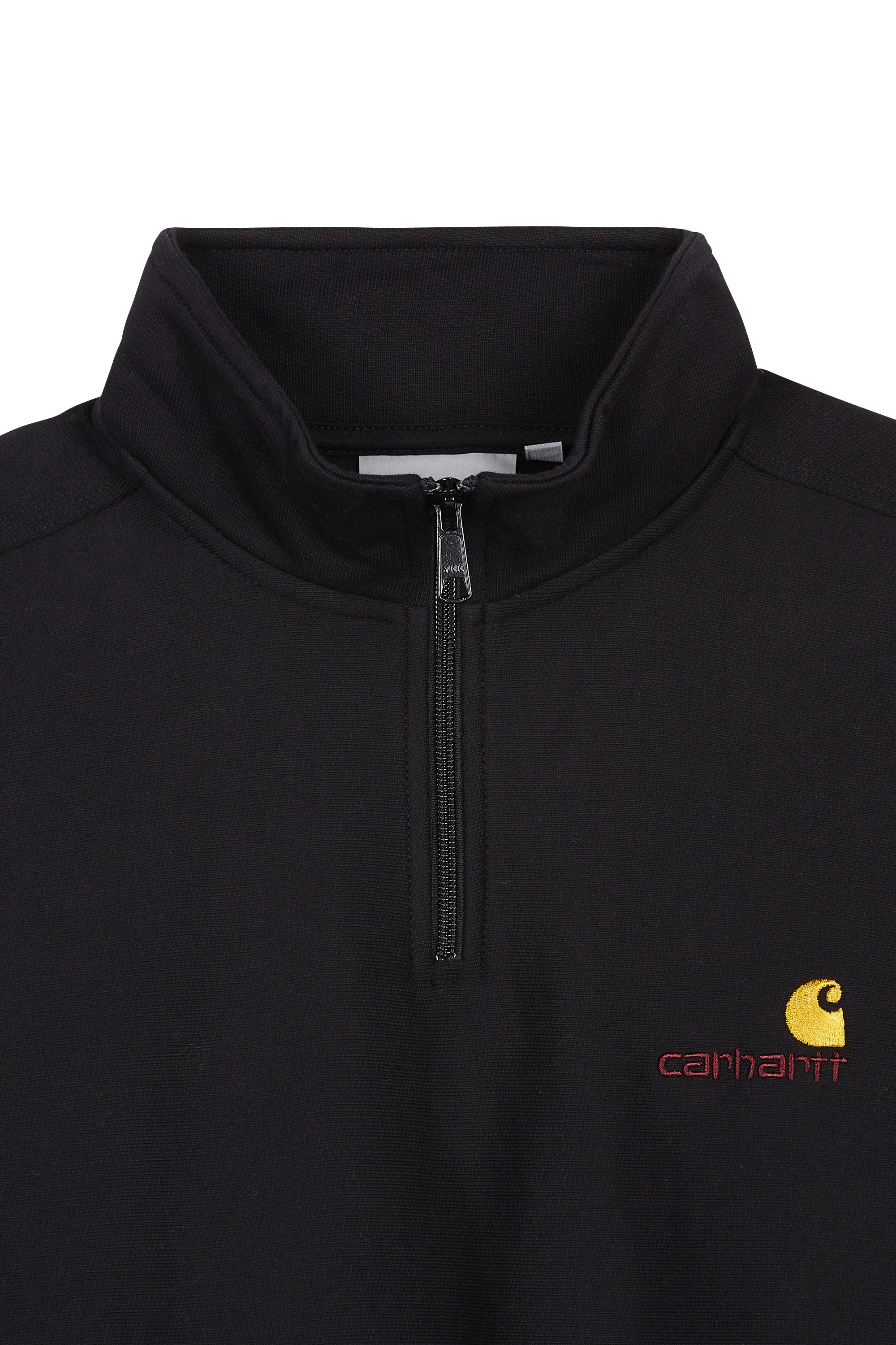 Sweat zippé half zip american script CARHARTT WIP Noir