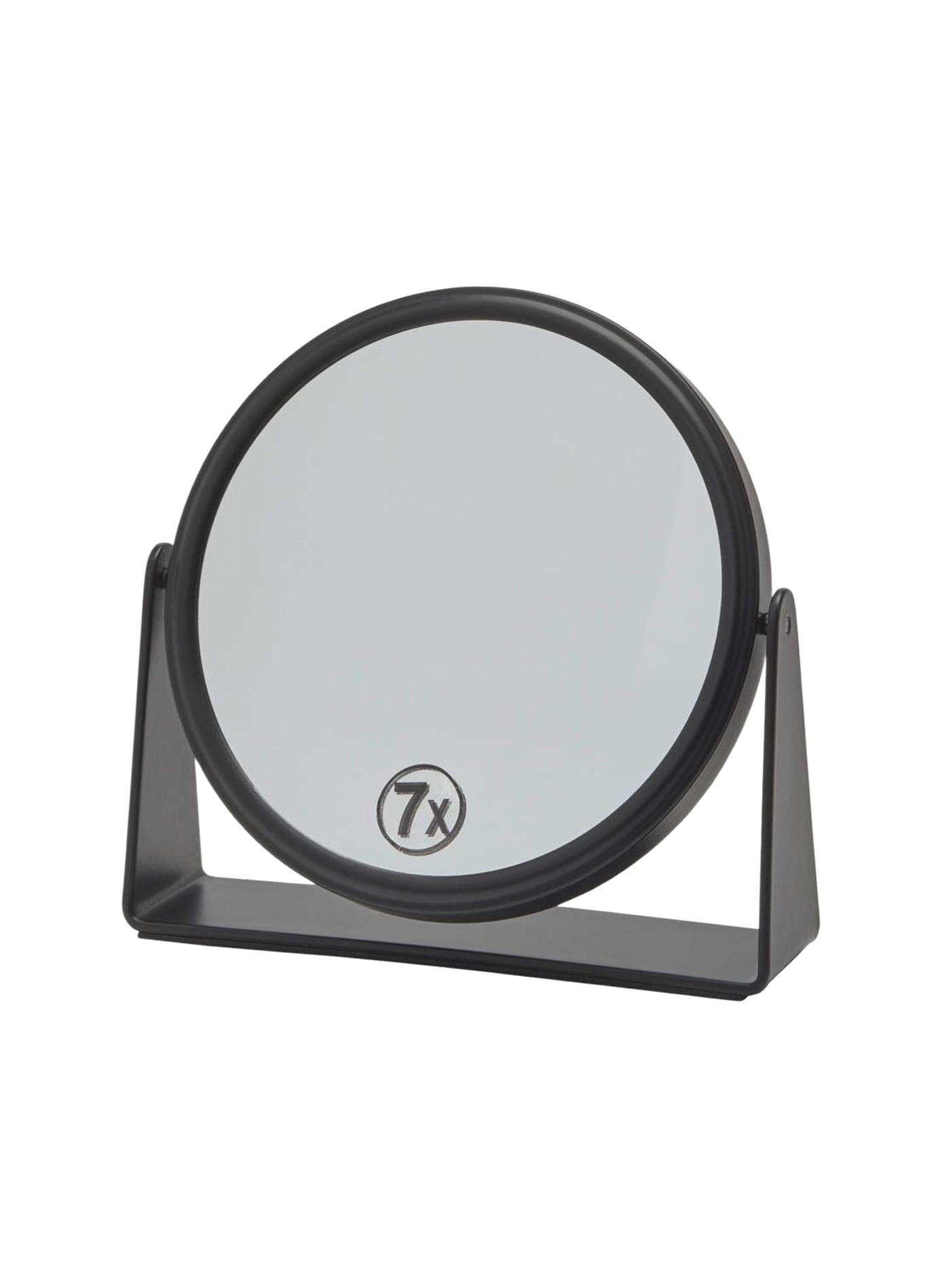 Make-up spiegel met dubbelzijdig effect Sterk AQUANOVA Zwart