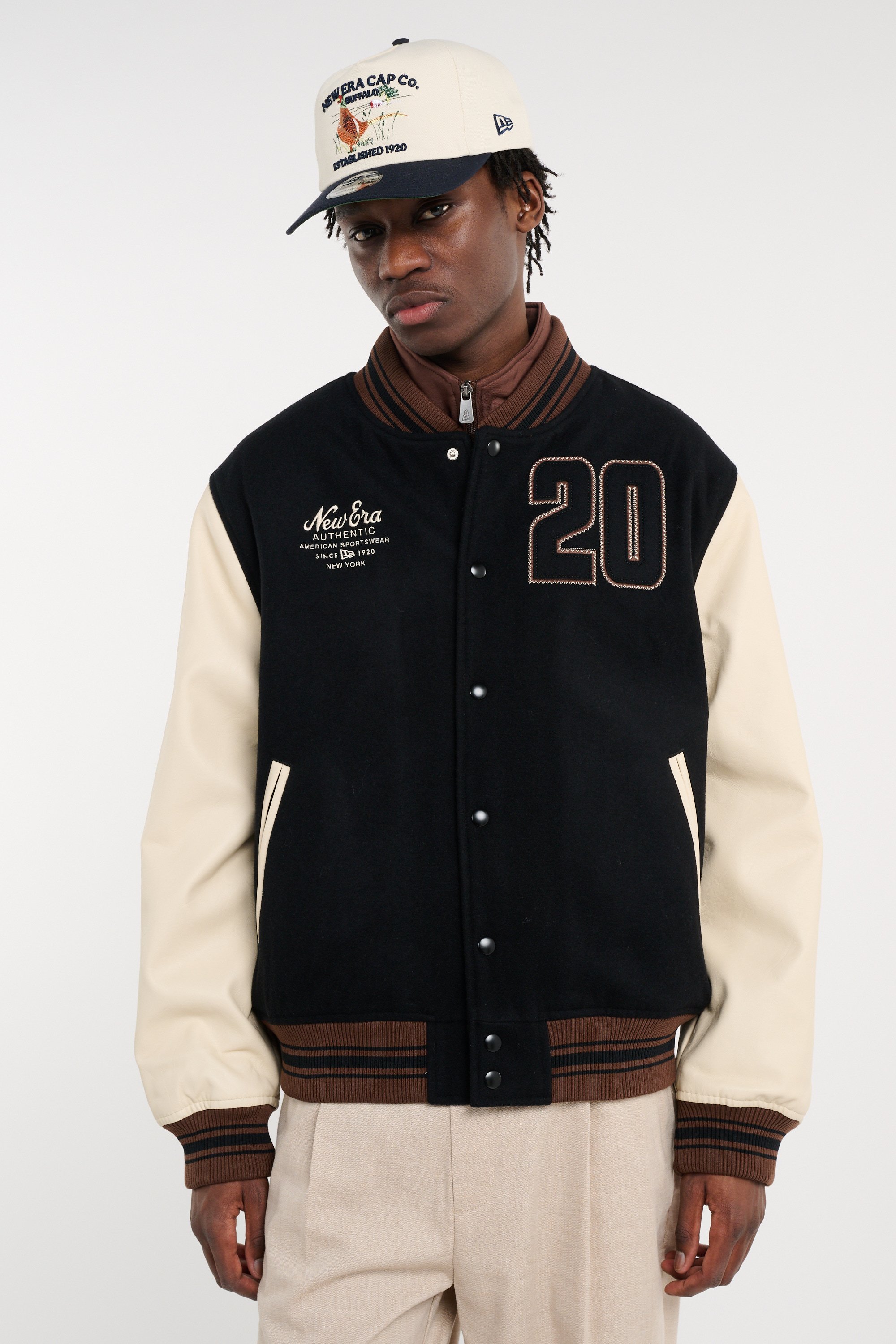 Blouson ne varsity jckt newera  blk | Noir NEW ERA Homme