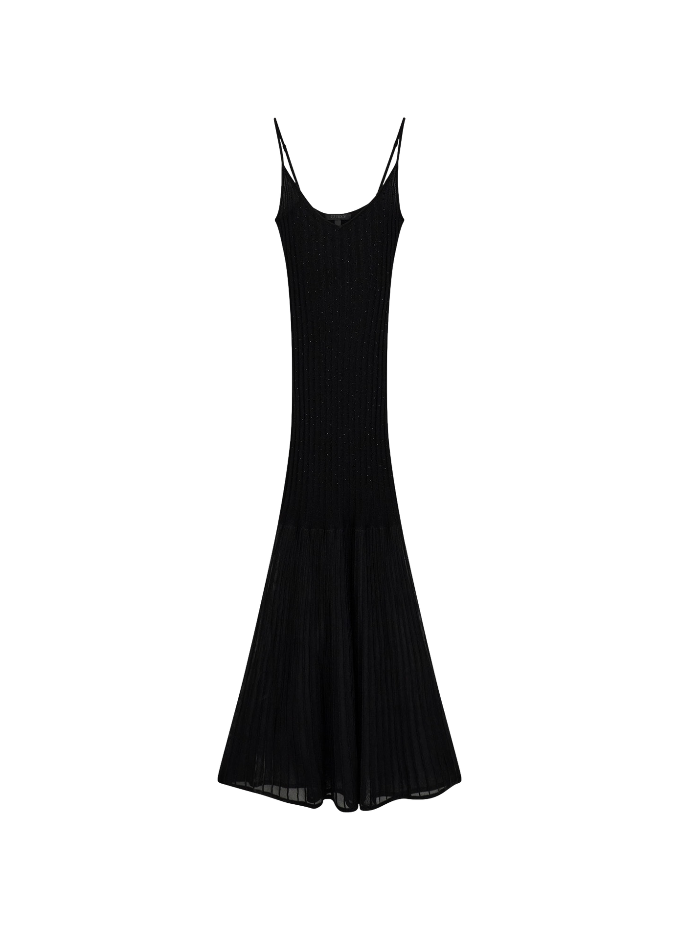 Langer Strickkleid GUESS Schwarz