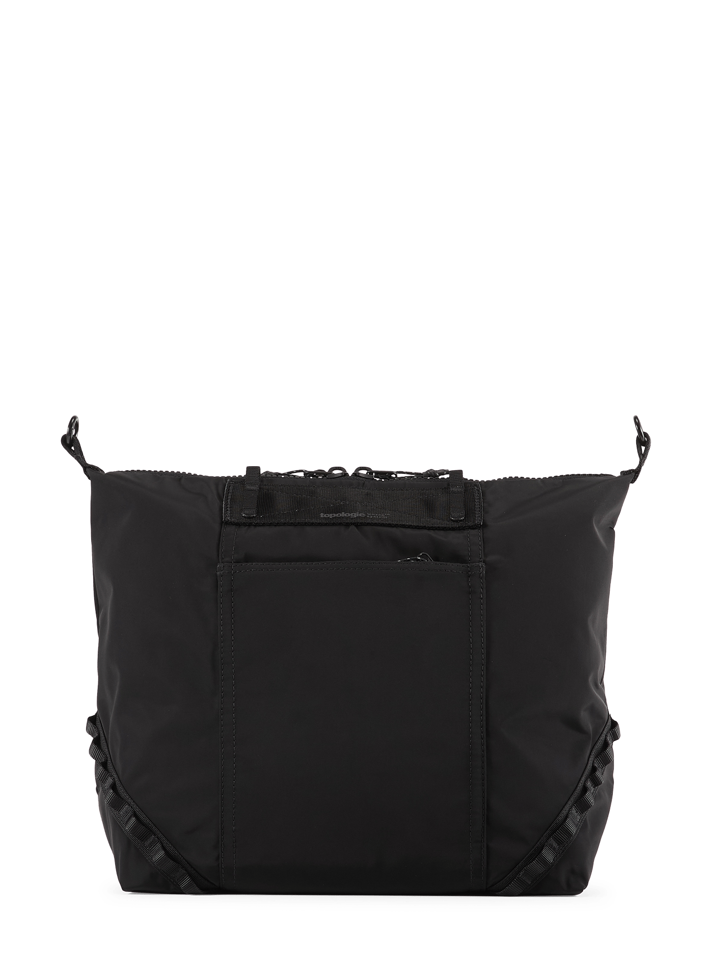 Explorer tote bag medium shoulder carry TOPOLOGIE Black