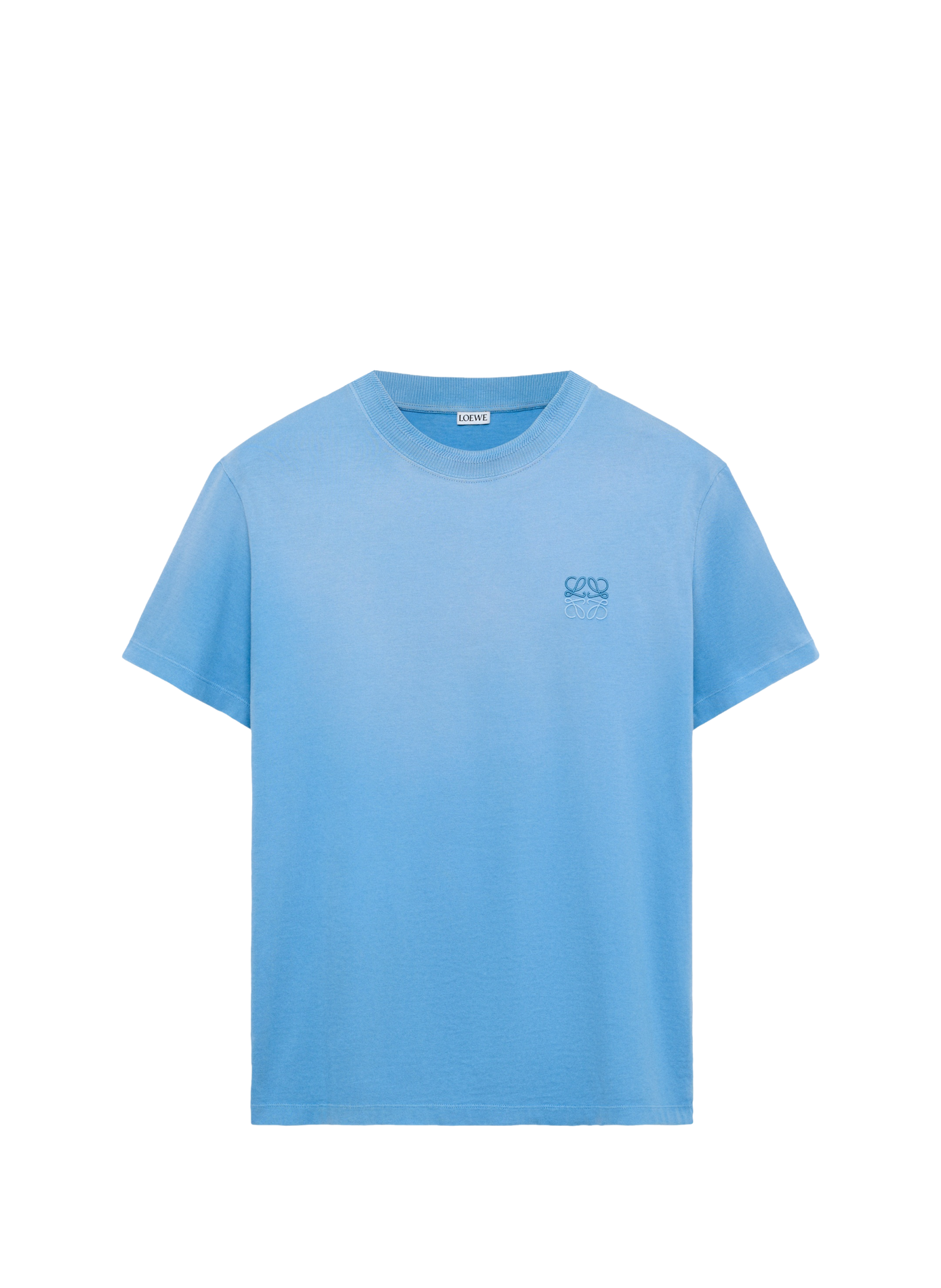 Classic short-sleeve cotton T-shirt  Blue