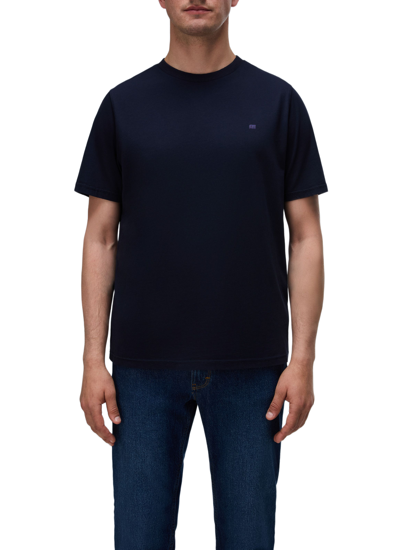 Round-neck cotton T-shirt NAPAPIJRI Blue
