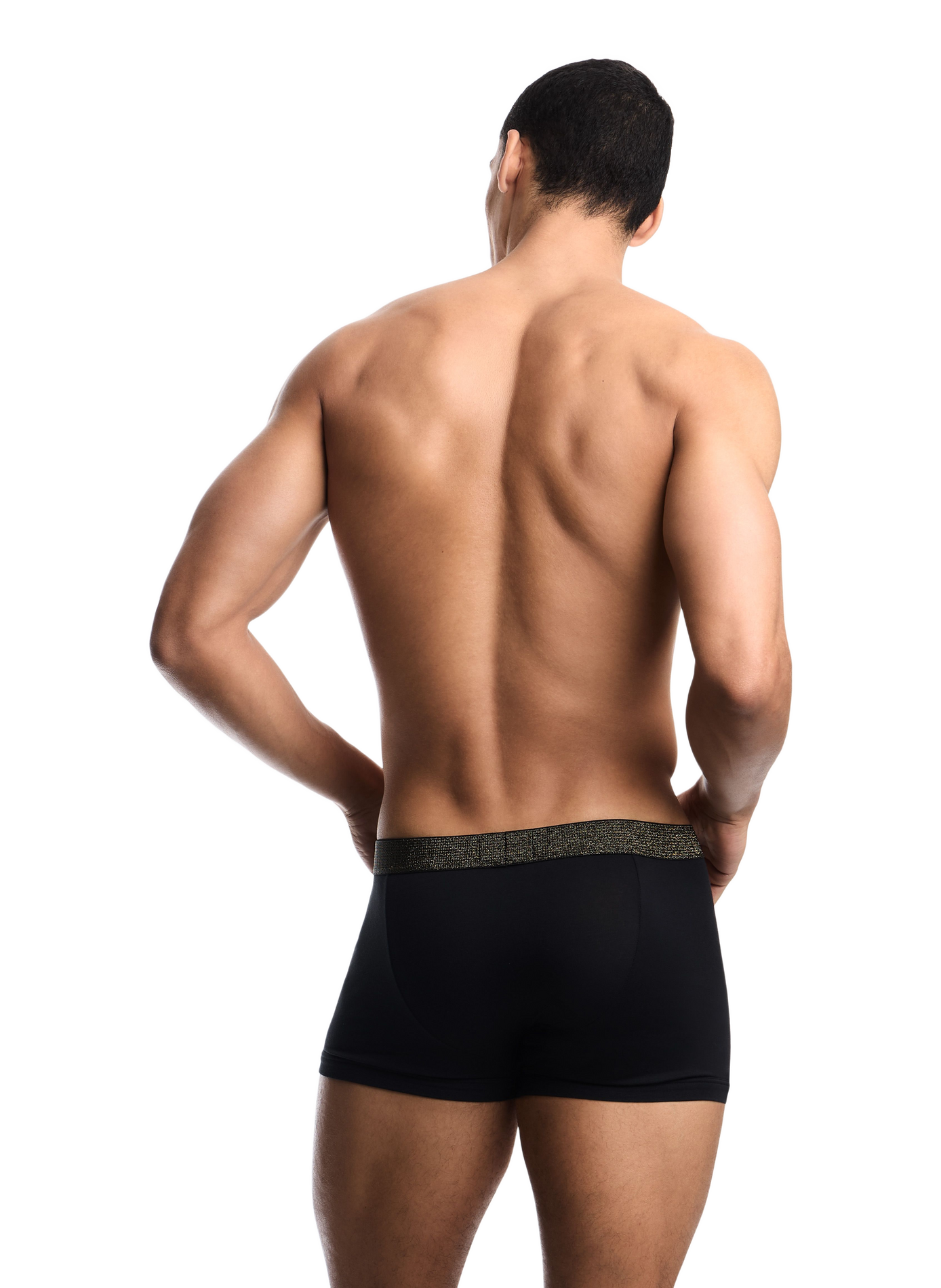 Set van 2 boxershorts met glitterband EMPORIO ARMANI Zwart