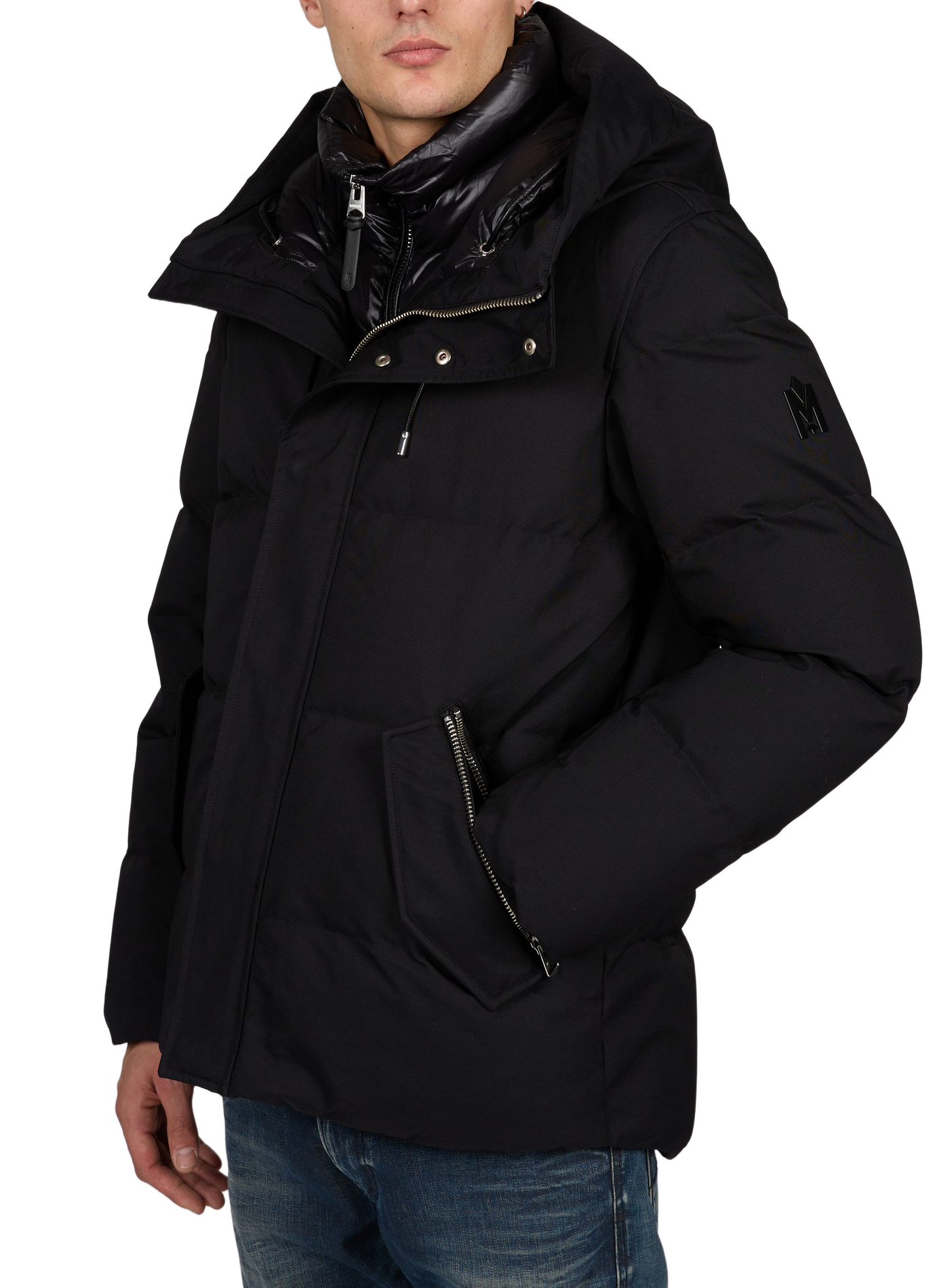 Mantel mit Stehkragen MACKAGE Schwarz