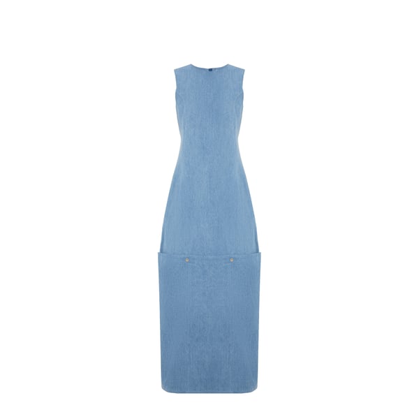 Robe maxi en jean