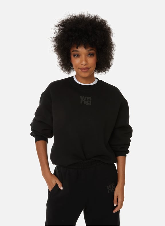 Alexander wang black best sale sweatshirt