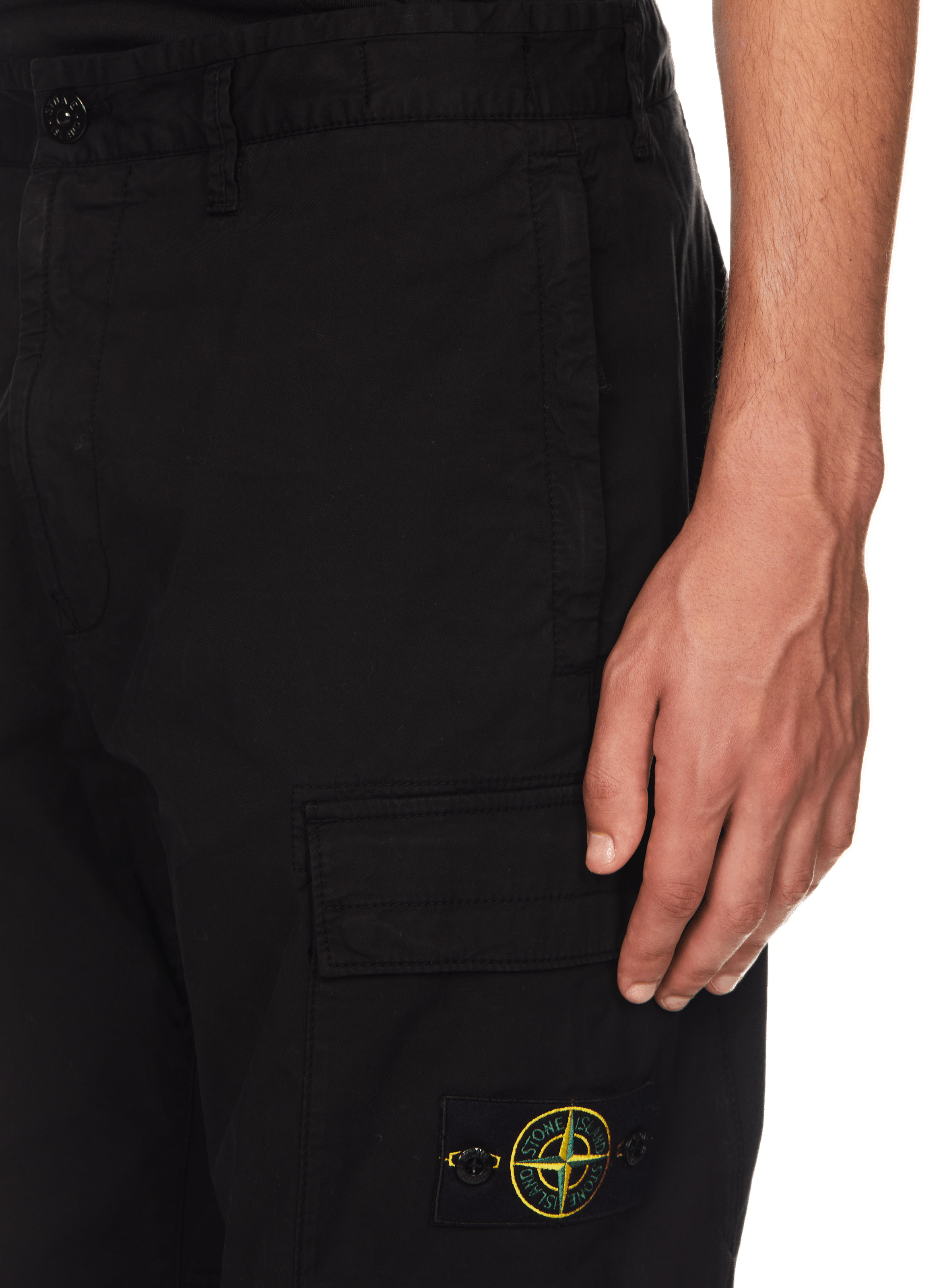 Cargo Pants STONE ISLAND Black