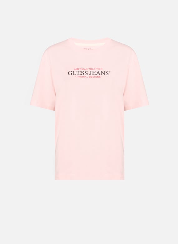 Pink and green guess shirt shop