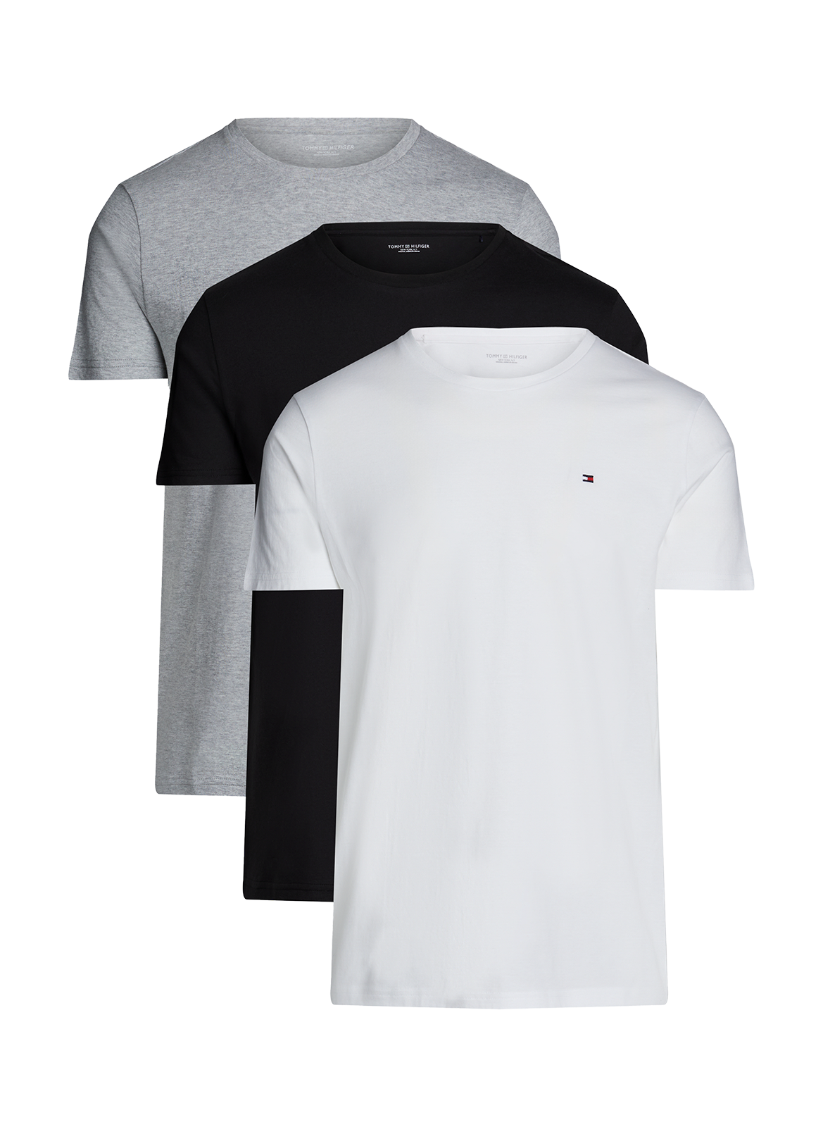 Set of 3 cotton t-shirts TOMMY HILFIGER Multicolour