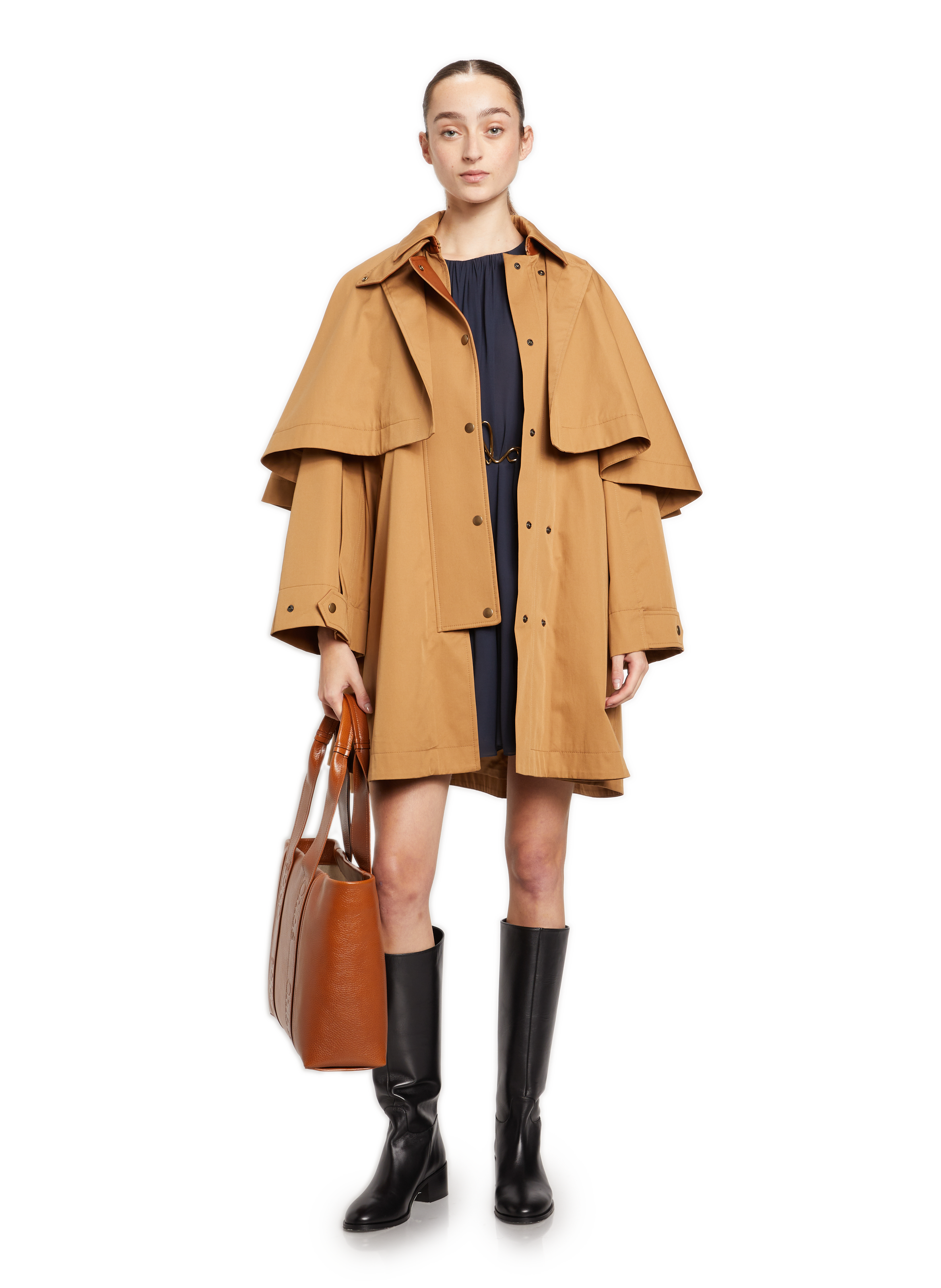 Trench à cape  CHLOÉ Marron