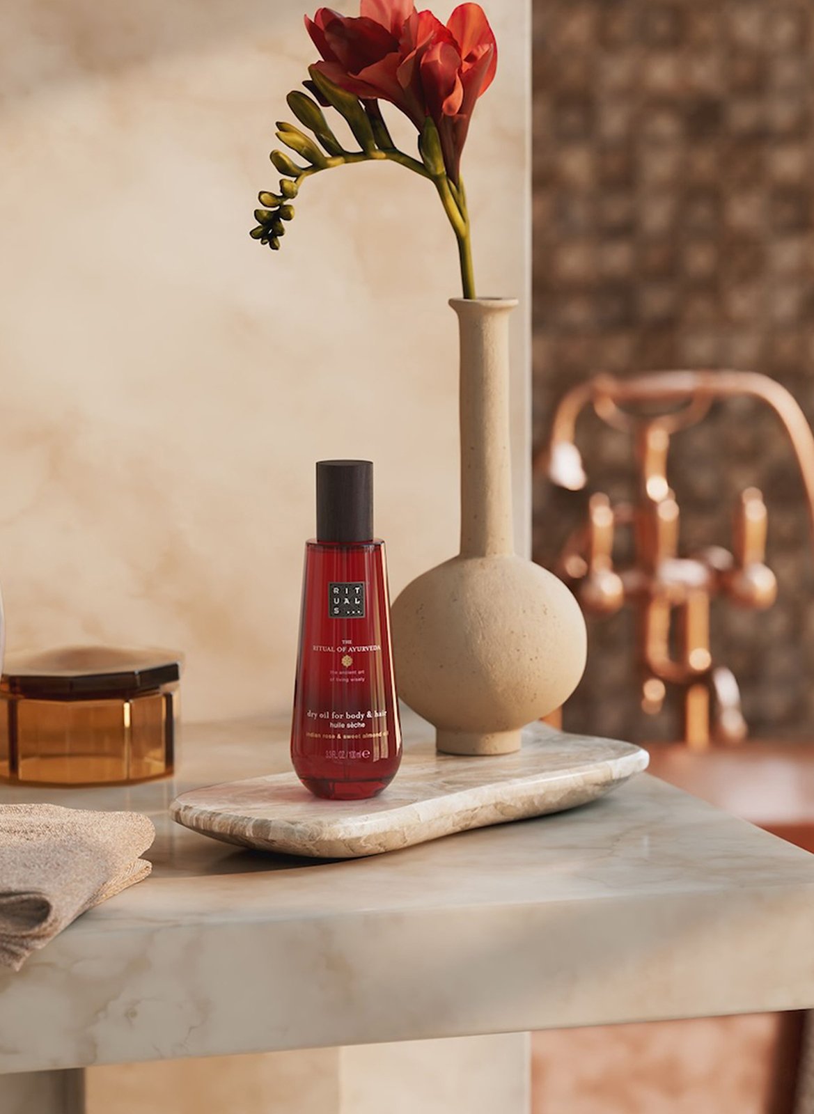 The Ritual of Ayurveda - Dry oil for body &amp; hair RITUALS No color