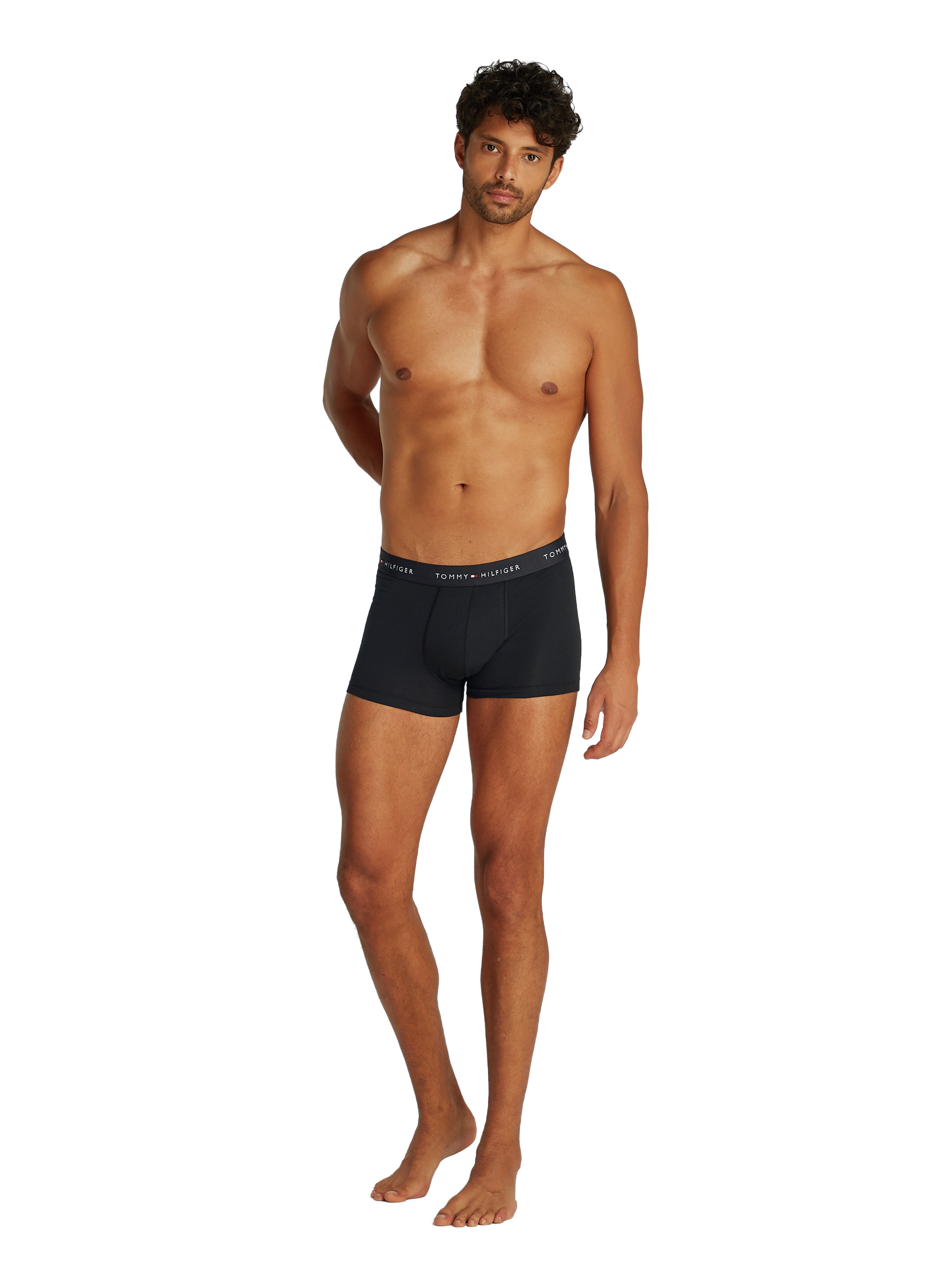 Lot de 3 boxers en coton organique TOMMY HILFIGER Noir