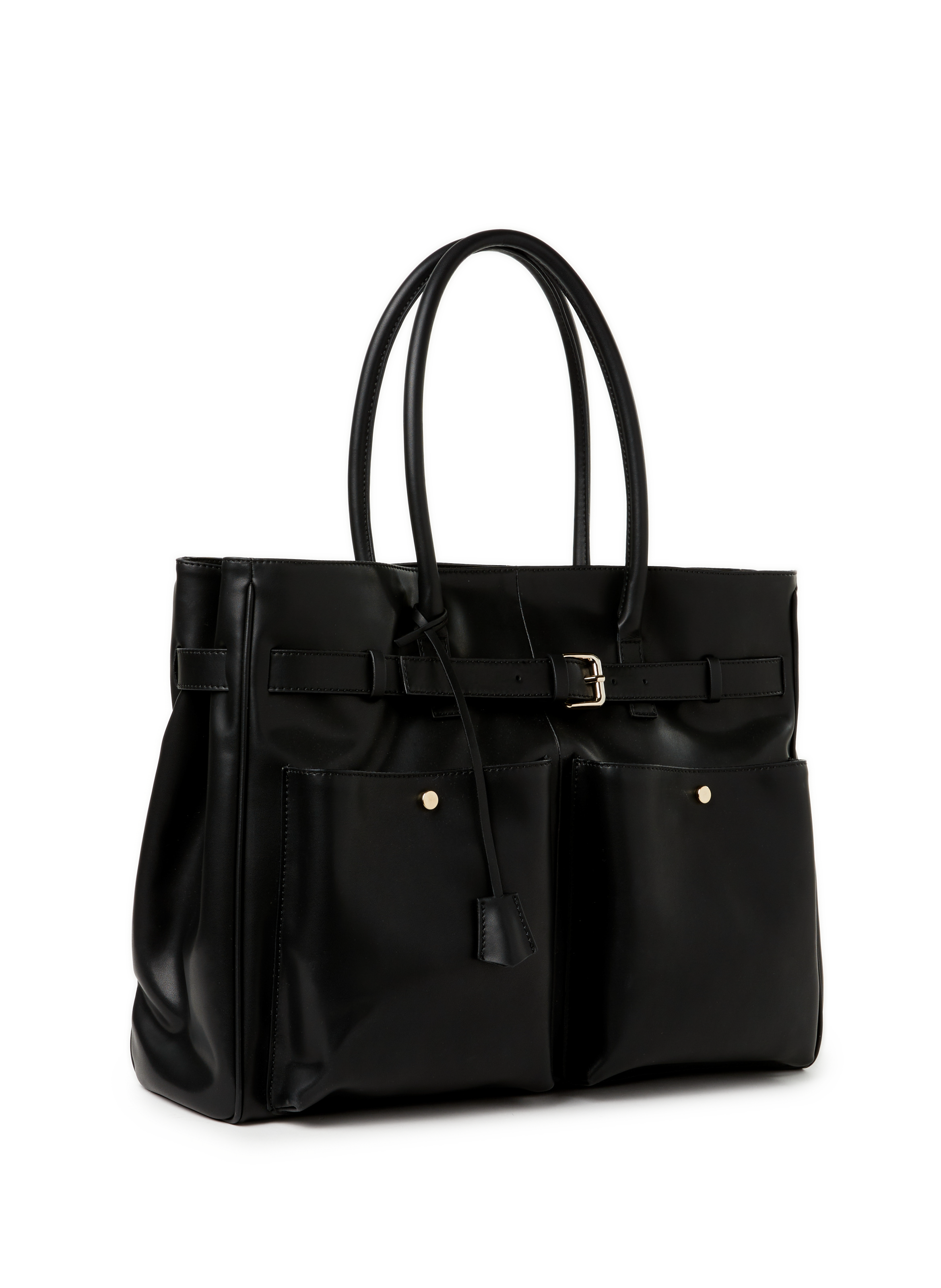 Sac à main Glen en cuir SAISON 1865 Noir