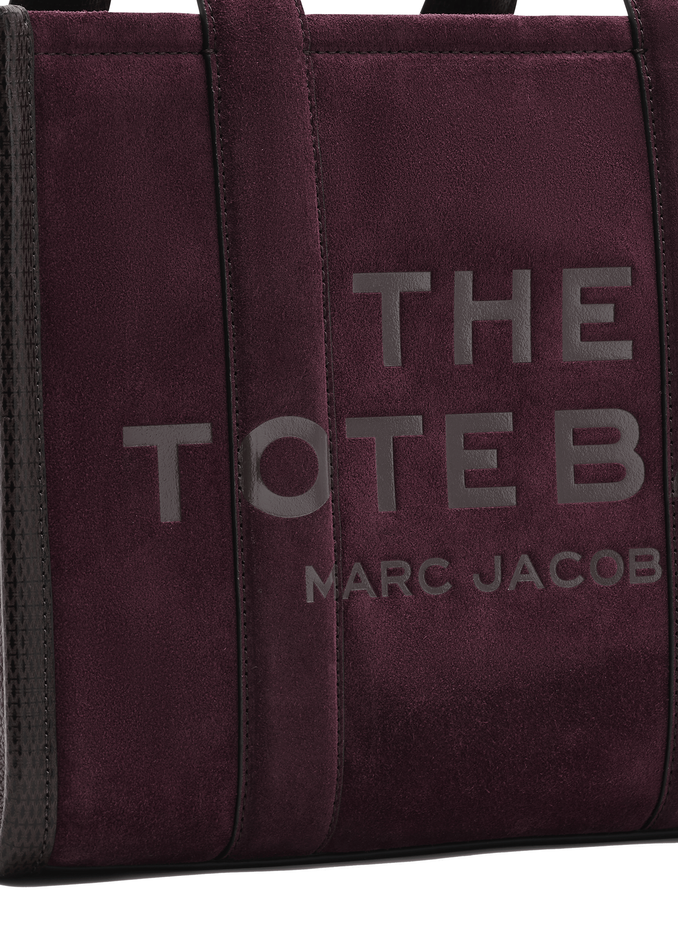 Sac cabas The Suede Medium Tote Bag MARC JACOBS Rouge