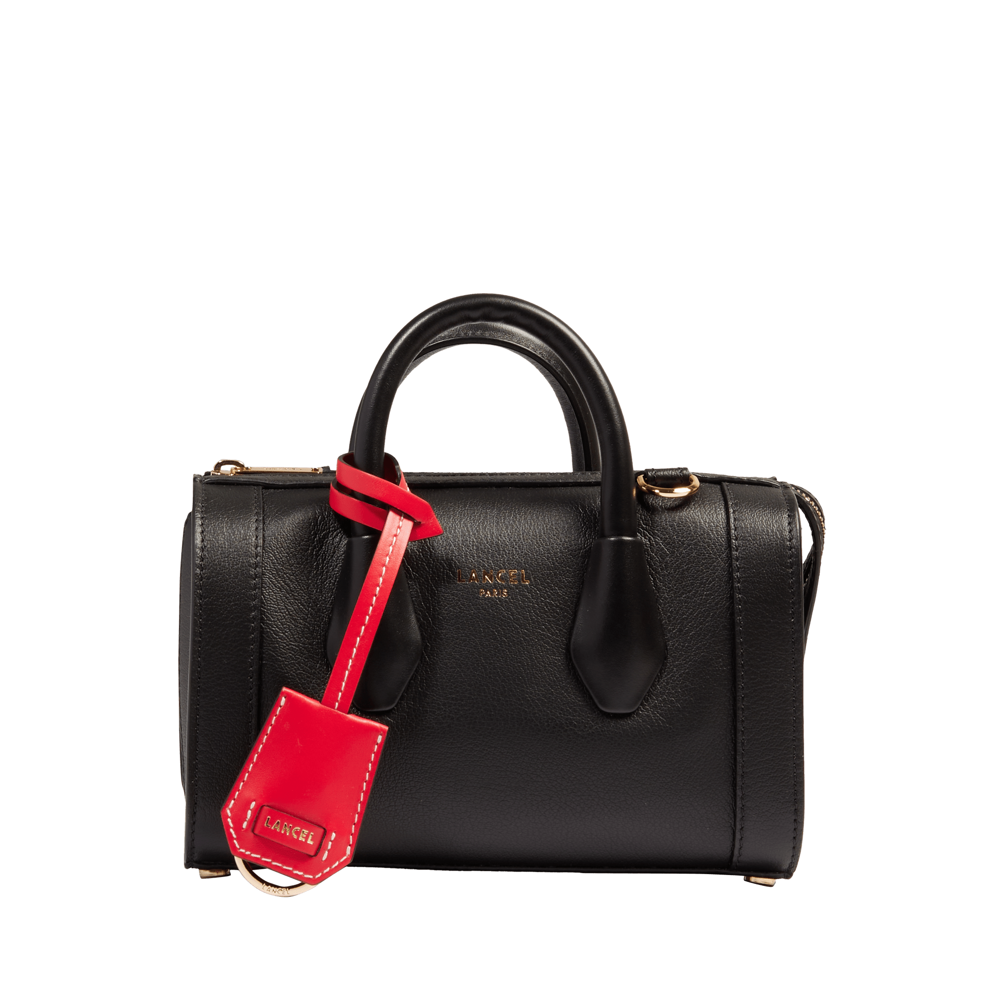 Mini sac bowling bcbg de lancel en cuir Noir Lancel Femme