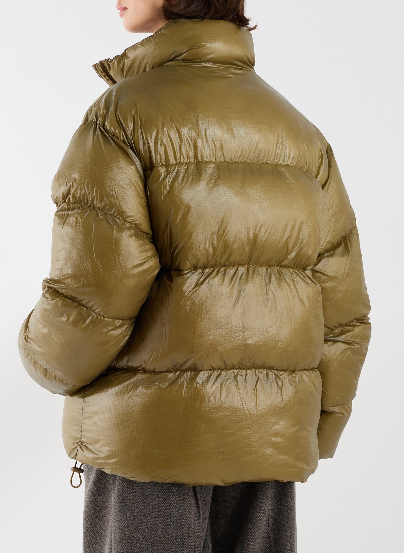Doudoune droite TOPSHOP Kaki