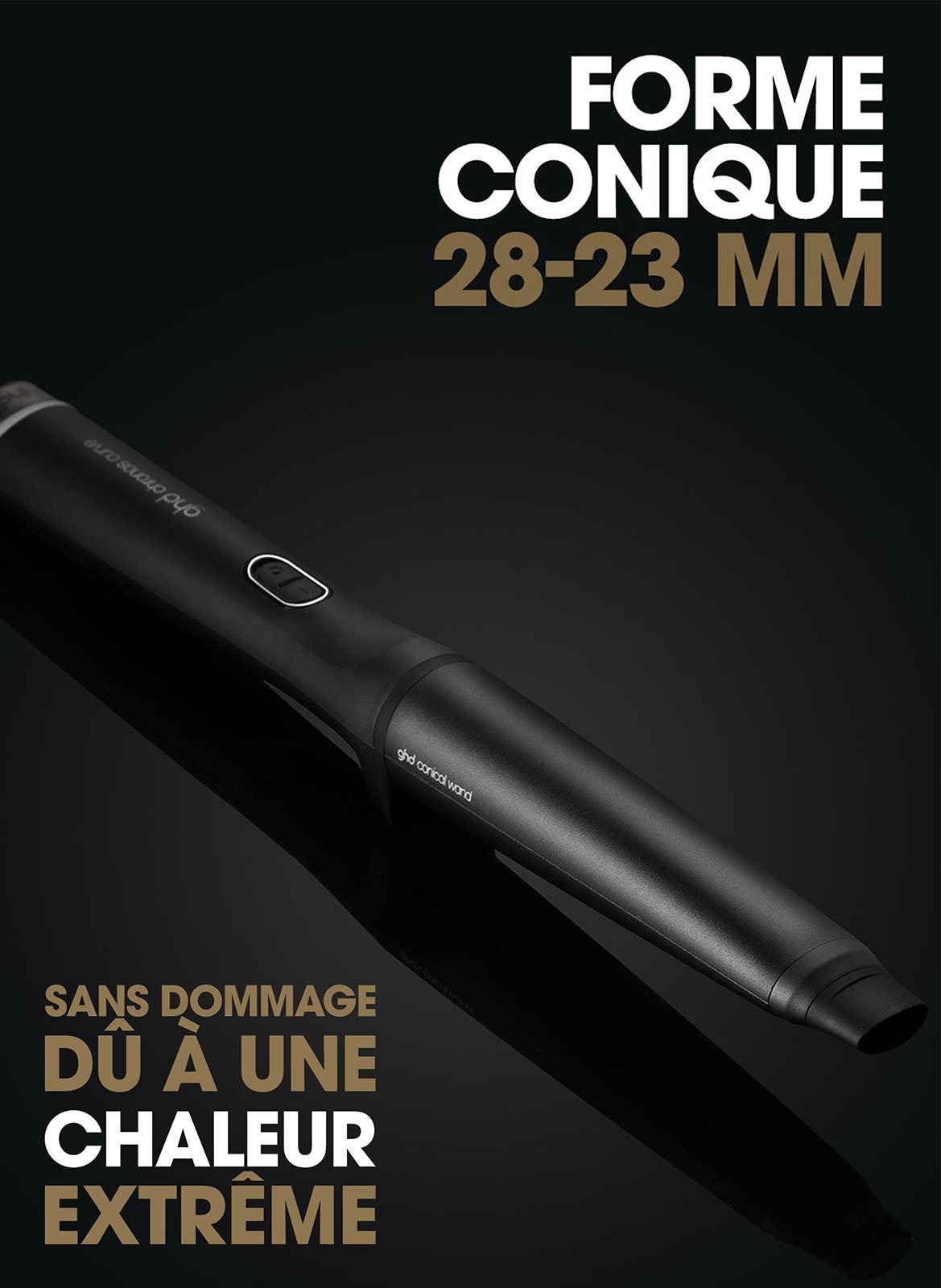 Boucleur GHD chronos curve conical wand GHD No color