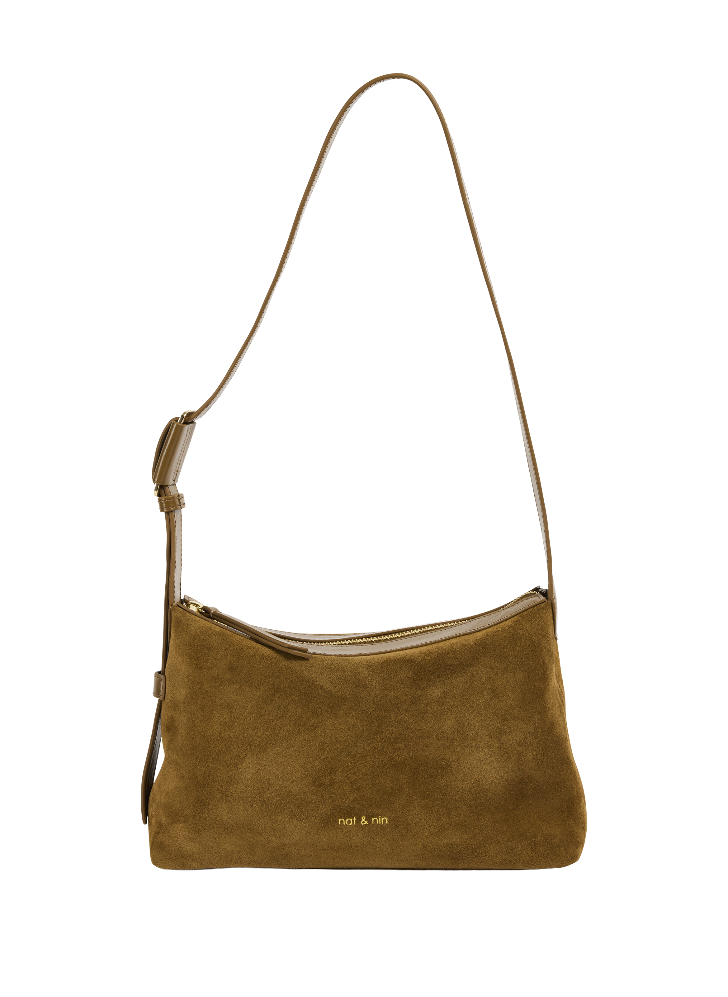 NAT & NIN Sac à main Bowie en cuir Marron