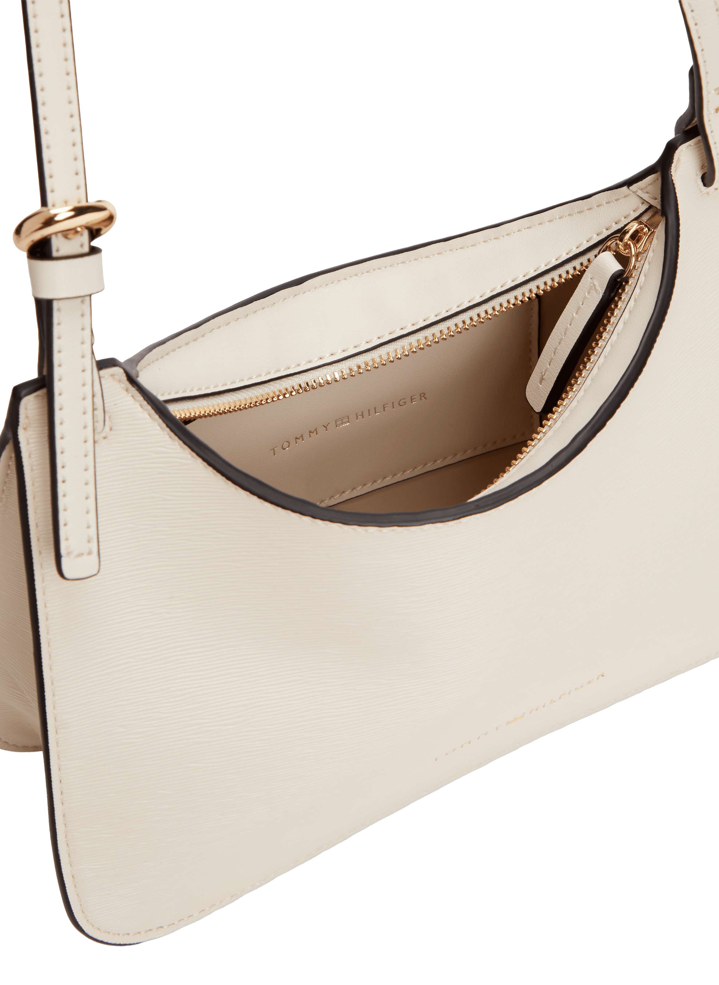 Sac à bandoulière à logo TOMMY HILFIGER Beige