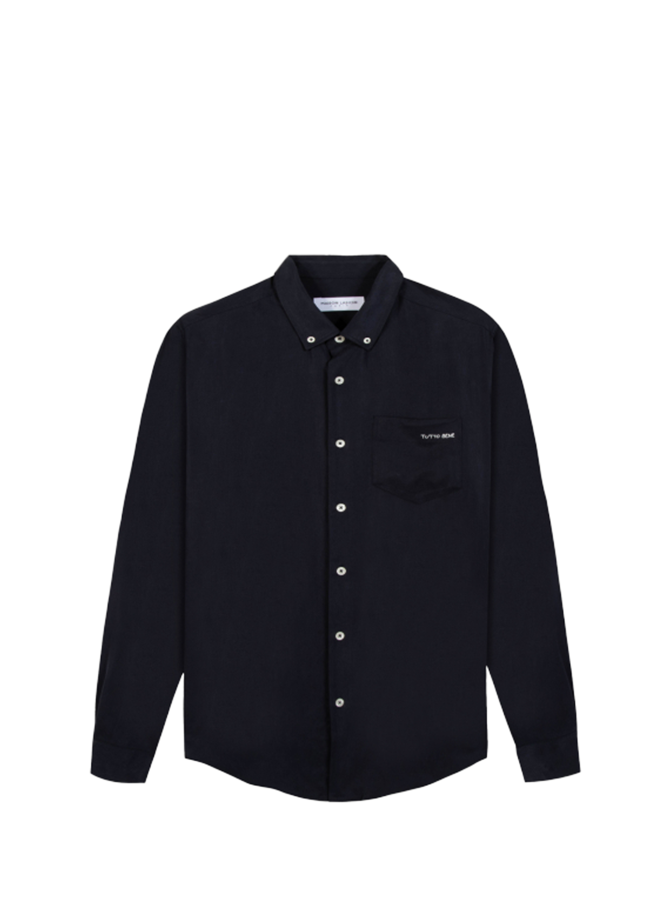 Tombelle Tutto Bene American Collar Shirt MAISON LABICHE Blue