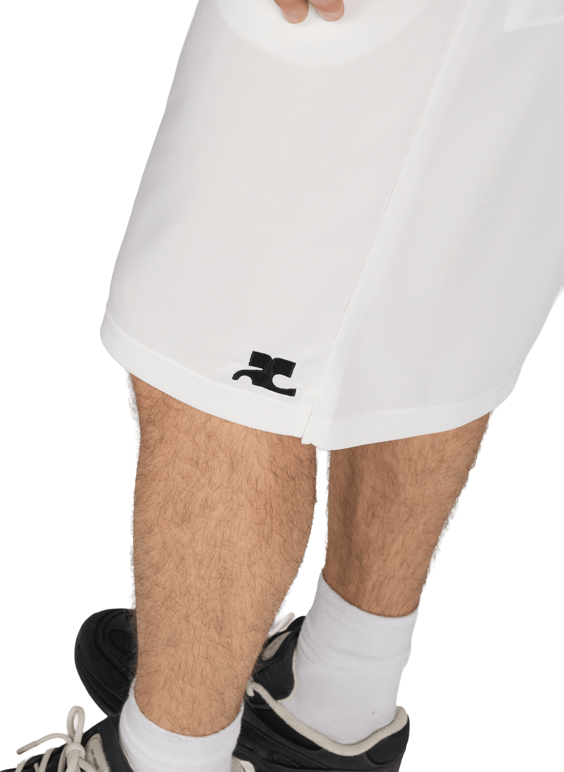 Short fluide COURRÈGES Blanc