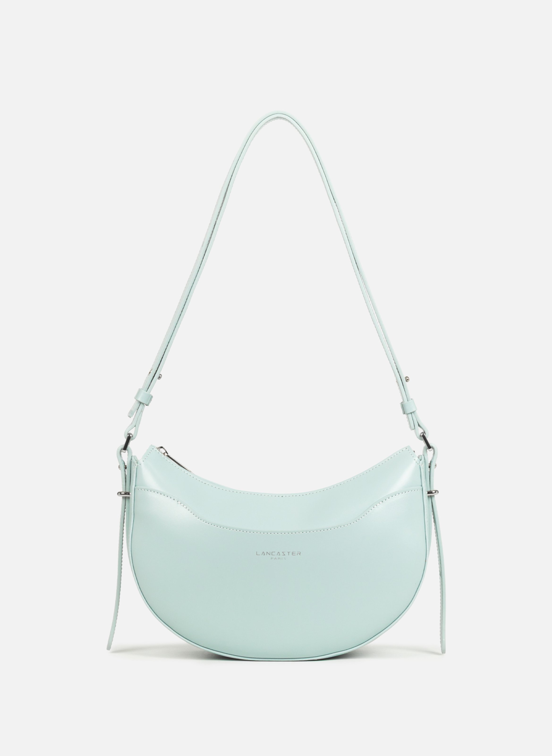 Sac demi lune - suave ace  Bleu perle