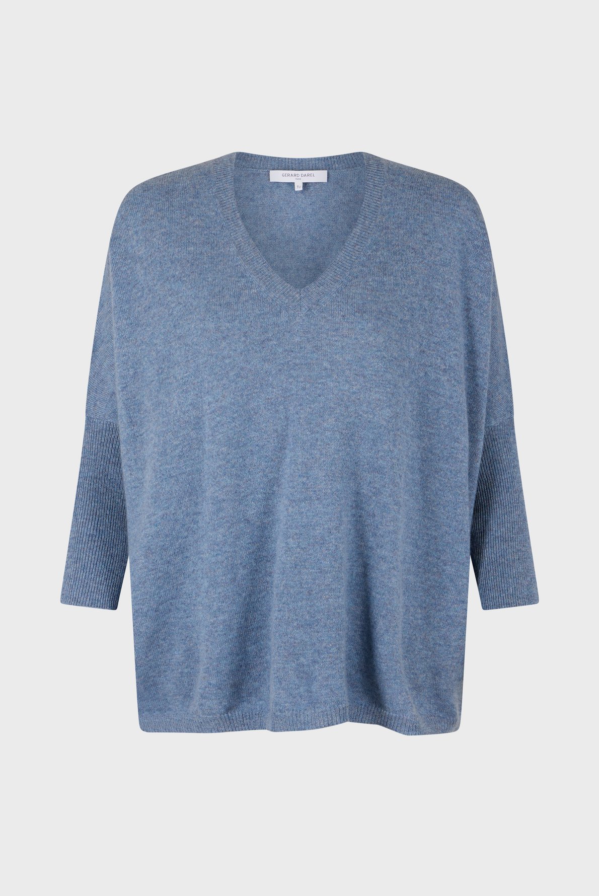 Pull oversize en cachemire - jourdan GERARD DAREL Bleu