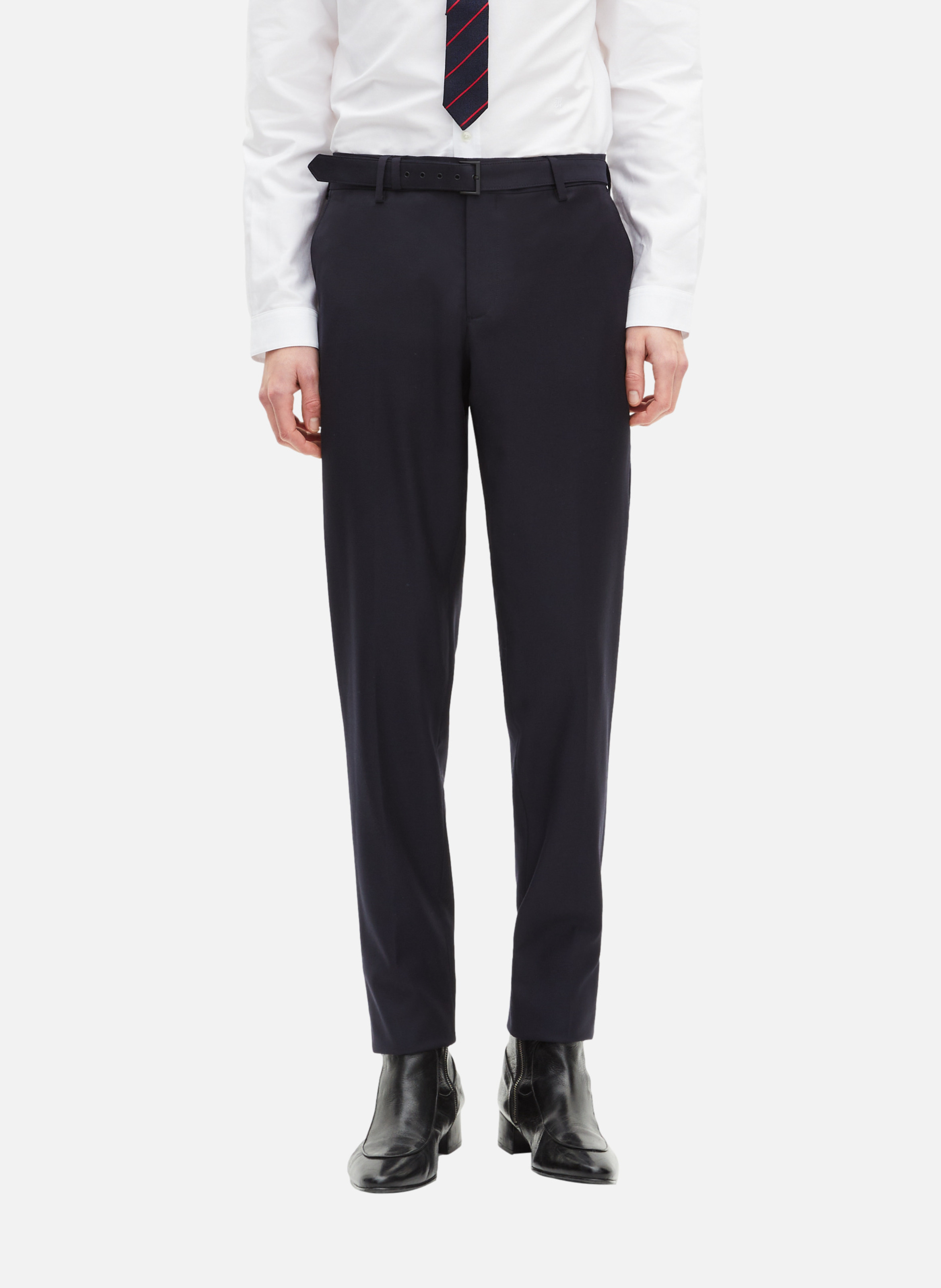 Pantalon de costume en laine THE KOOPLES Bleu