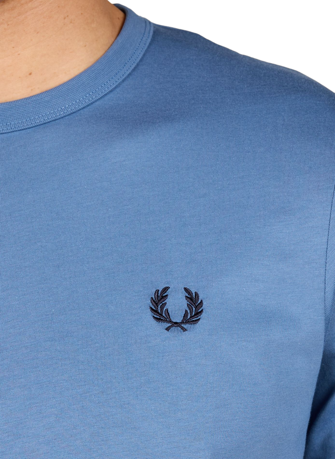 Maglietta con bordi contrastanti FRED PERRY Blu