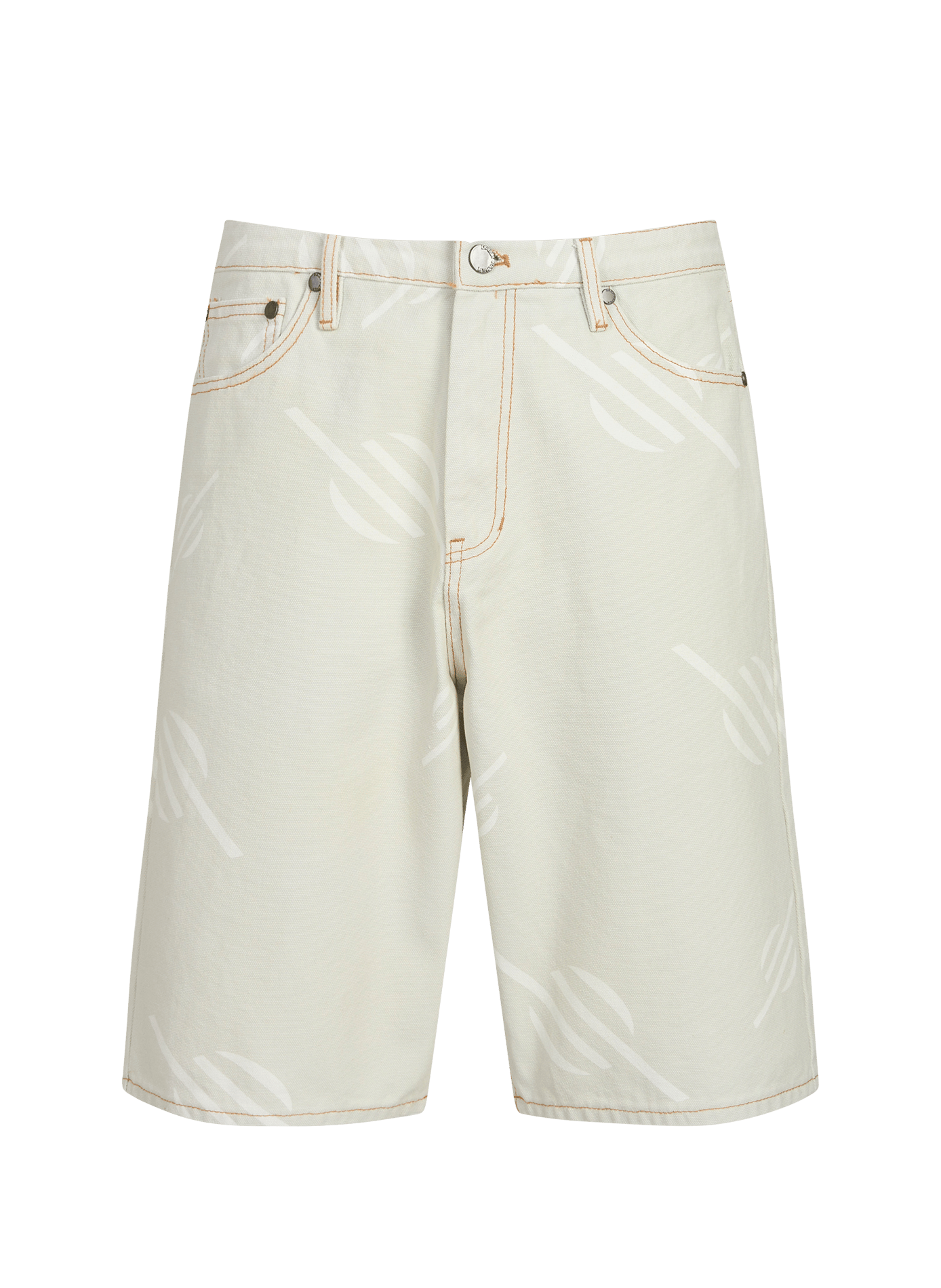 Gonna dritta in cotone DAILY PAPER Bianco