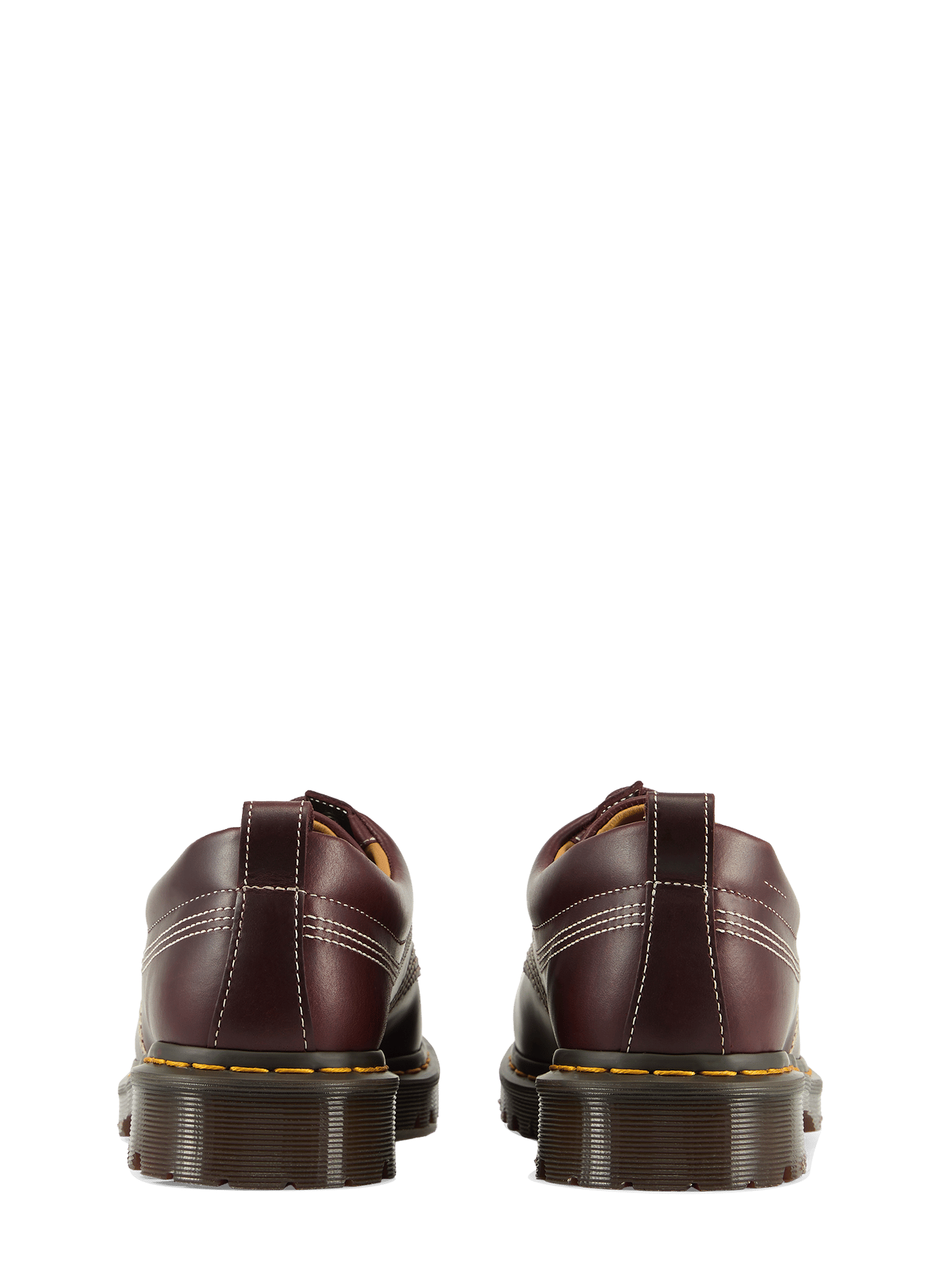 Lowell leather derbies DR. MARTENS Red