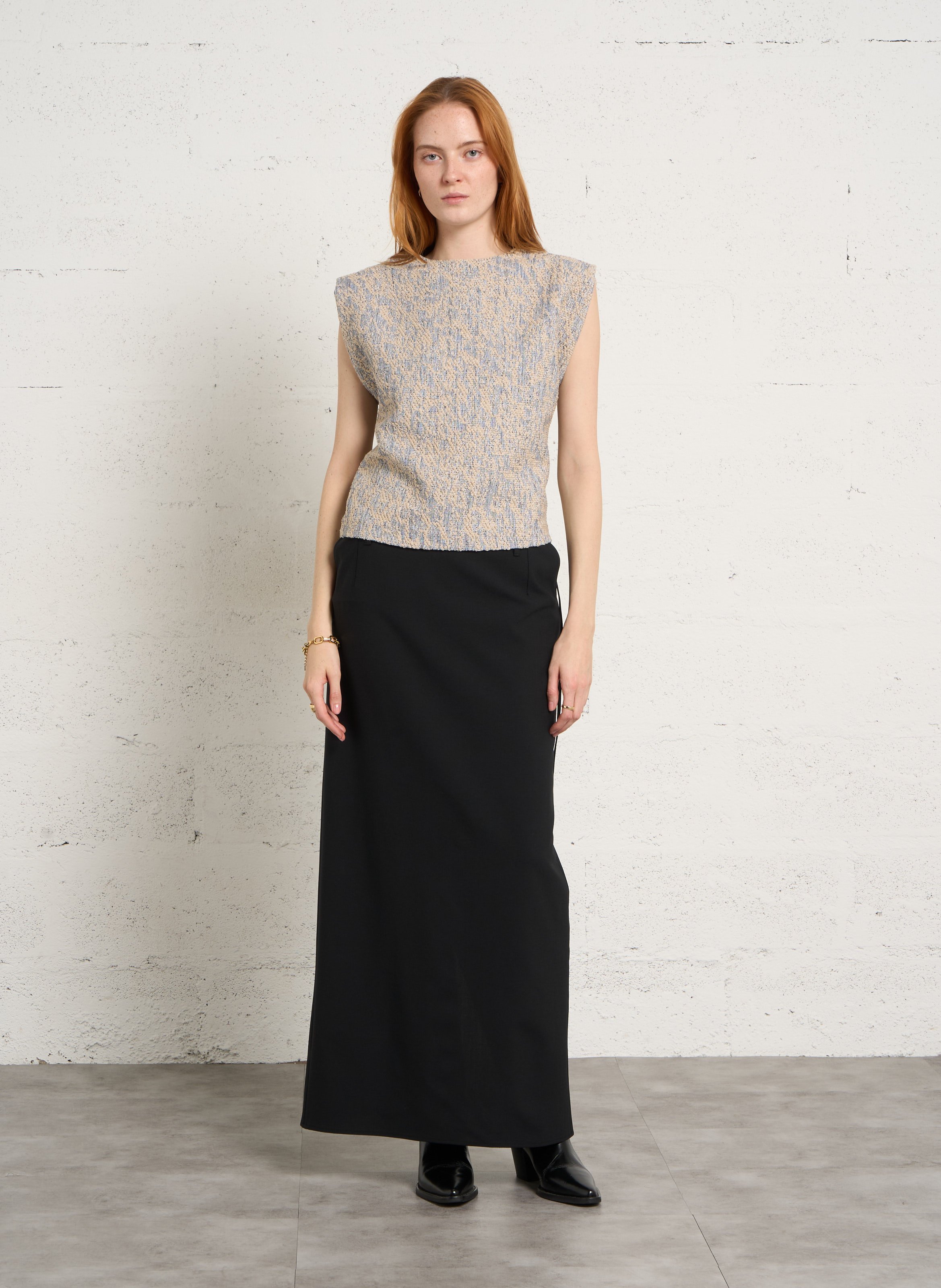 Jupe longue arline IRO Noir