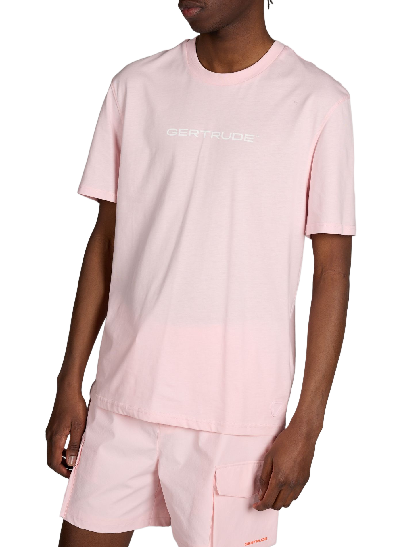 T-shirt col rond en coton GERTRUDE ET GASTON Rose