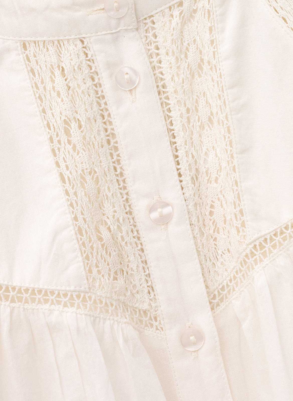 Chemise oversize en coton nella BA&SH Beige
