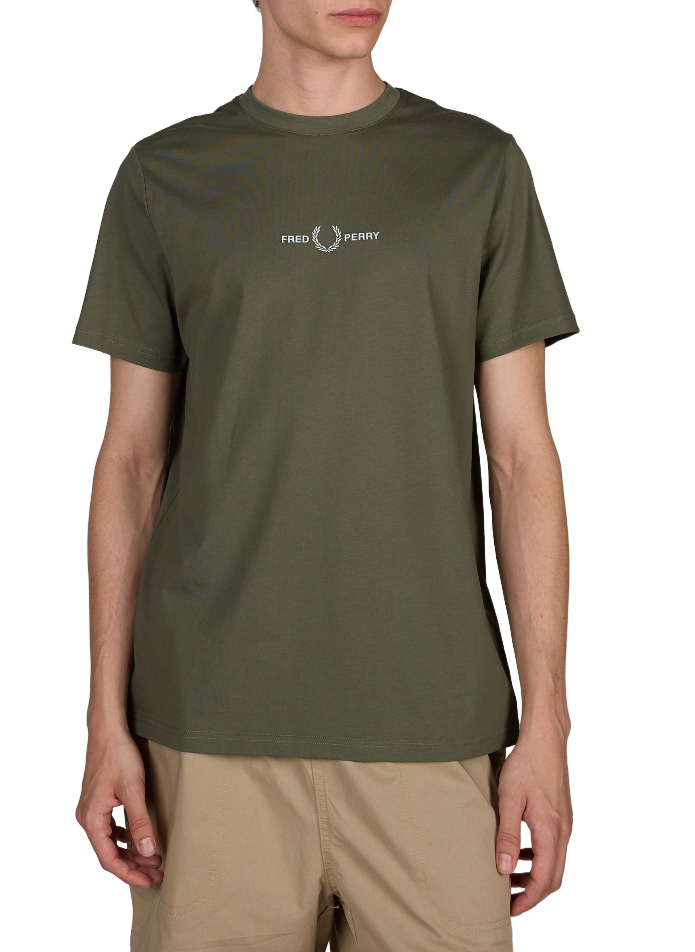 Classic Cotton T-Shirt FRED PERRY Green