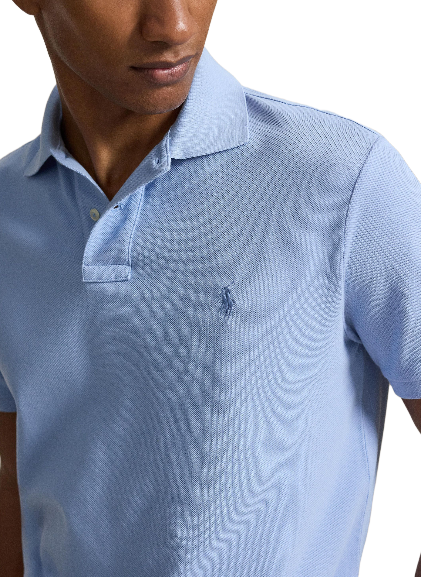 Polo en coton POLO RALPH LAUREN Bleu
