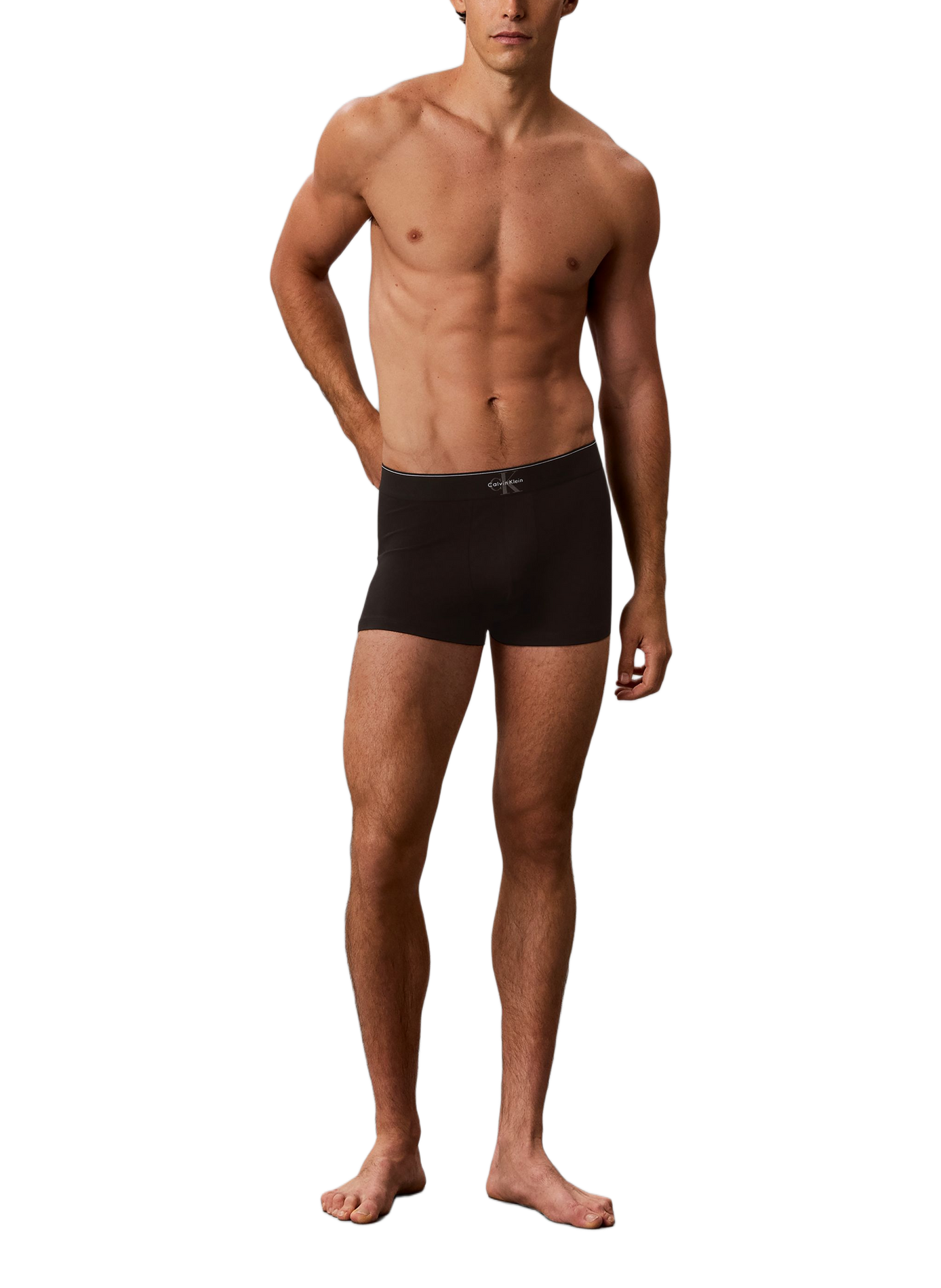Set aus 3 Boxershorts mit Logo aus Baumwollmischung CALVIN KLEIN Mehrfarbig