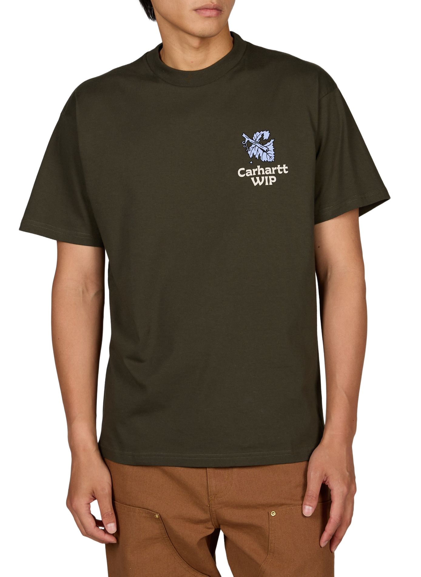 Round neck T-shirt CARHARTT WIP Green