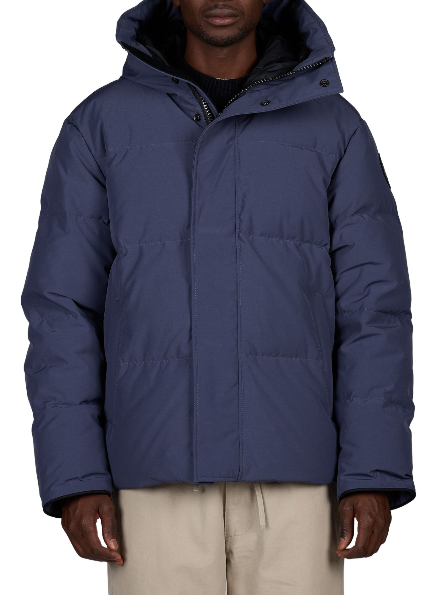 Oversized donsjack met capuchon CANADA GOOSE Blauw